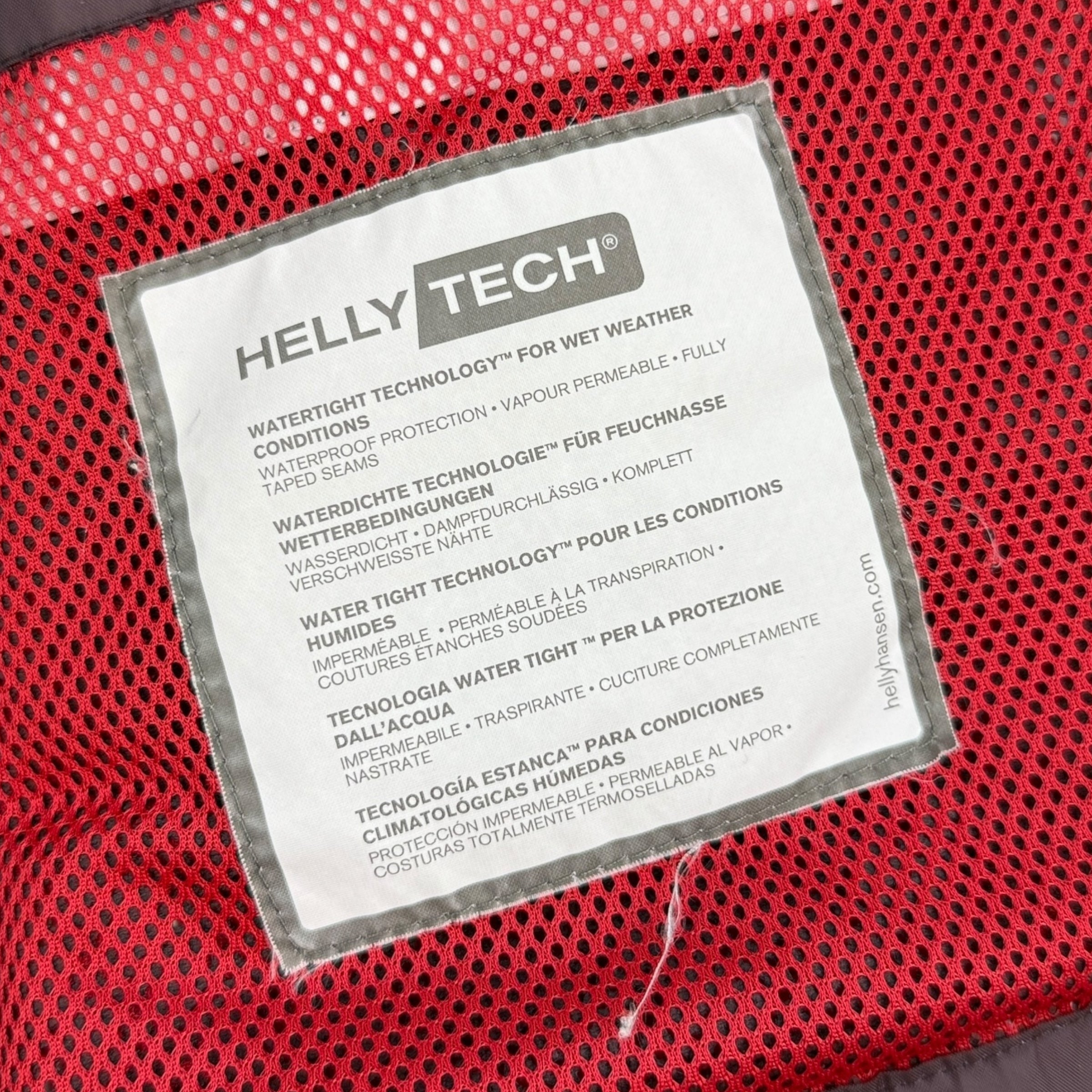 Helly Hansen 2000's technical hooded rain jacket with asymmetrical zip (M) wms