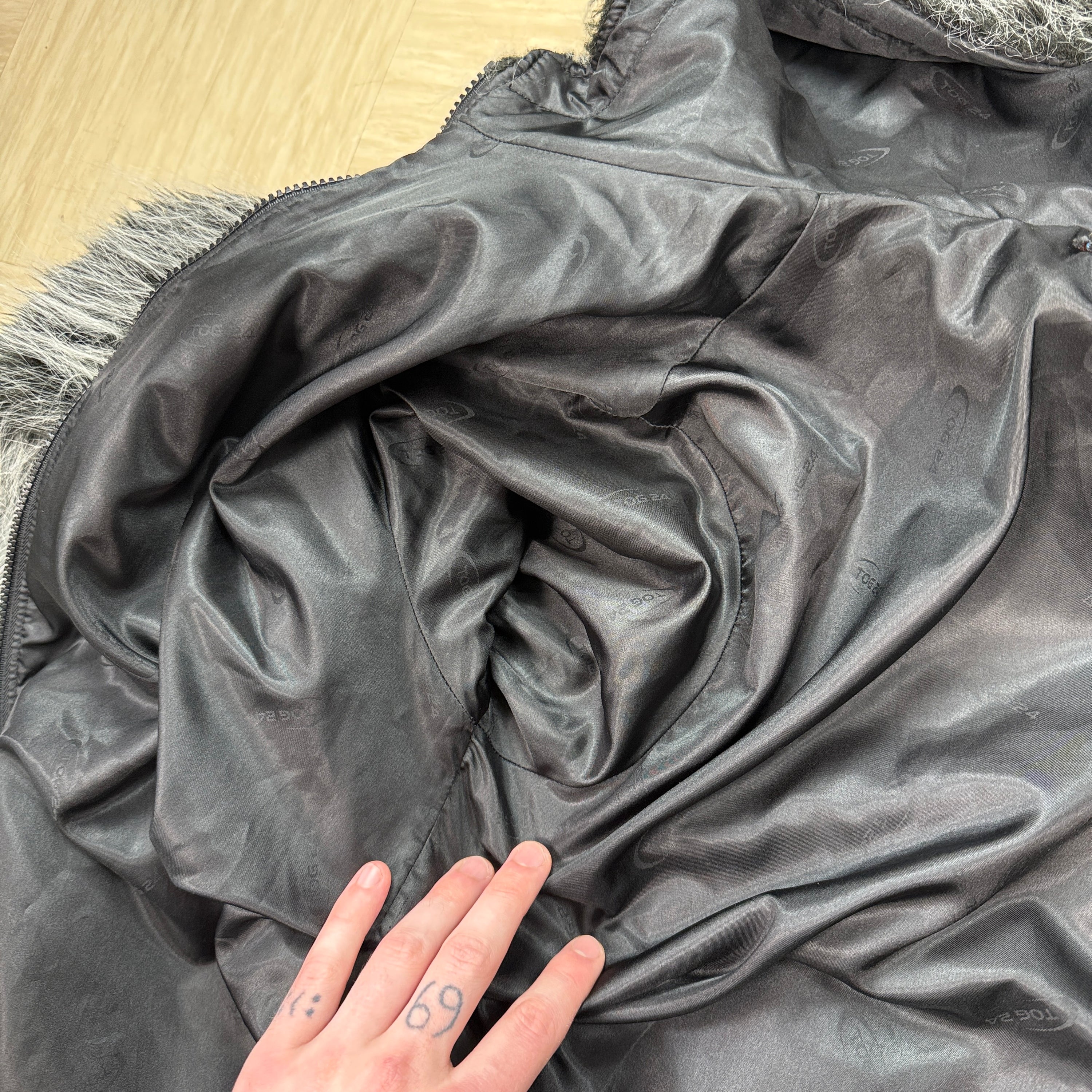 Tog24 2000's technical modacrylic faux fur yeti fleece (L) wms