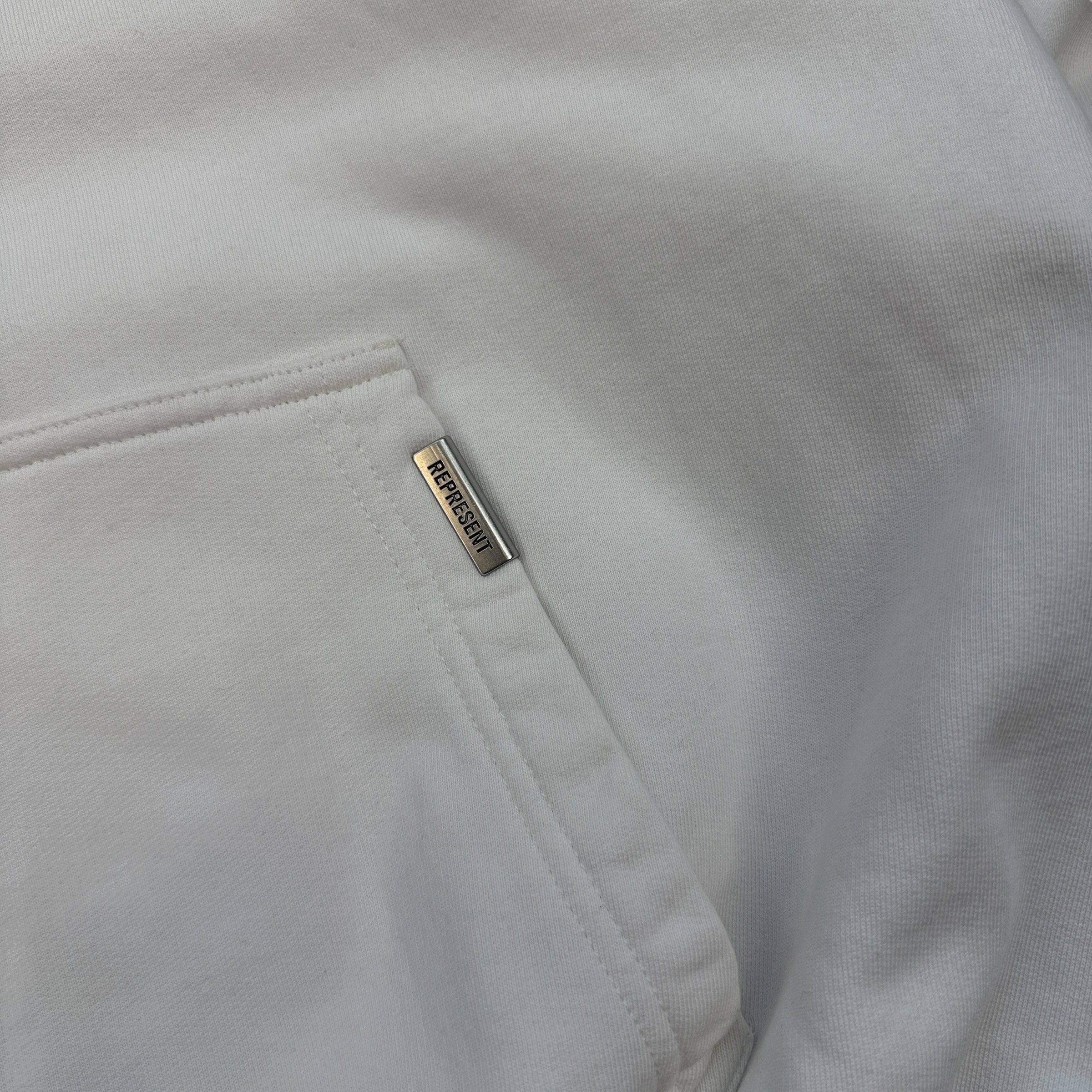 Represent 2000's pullover blank heavyweight hoodie (S)