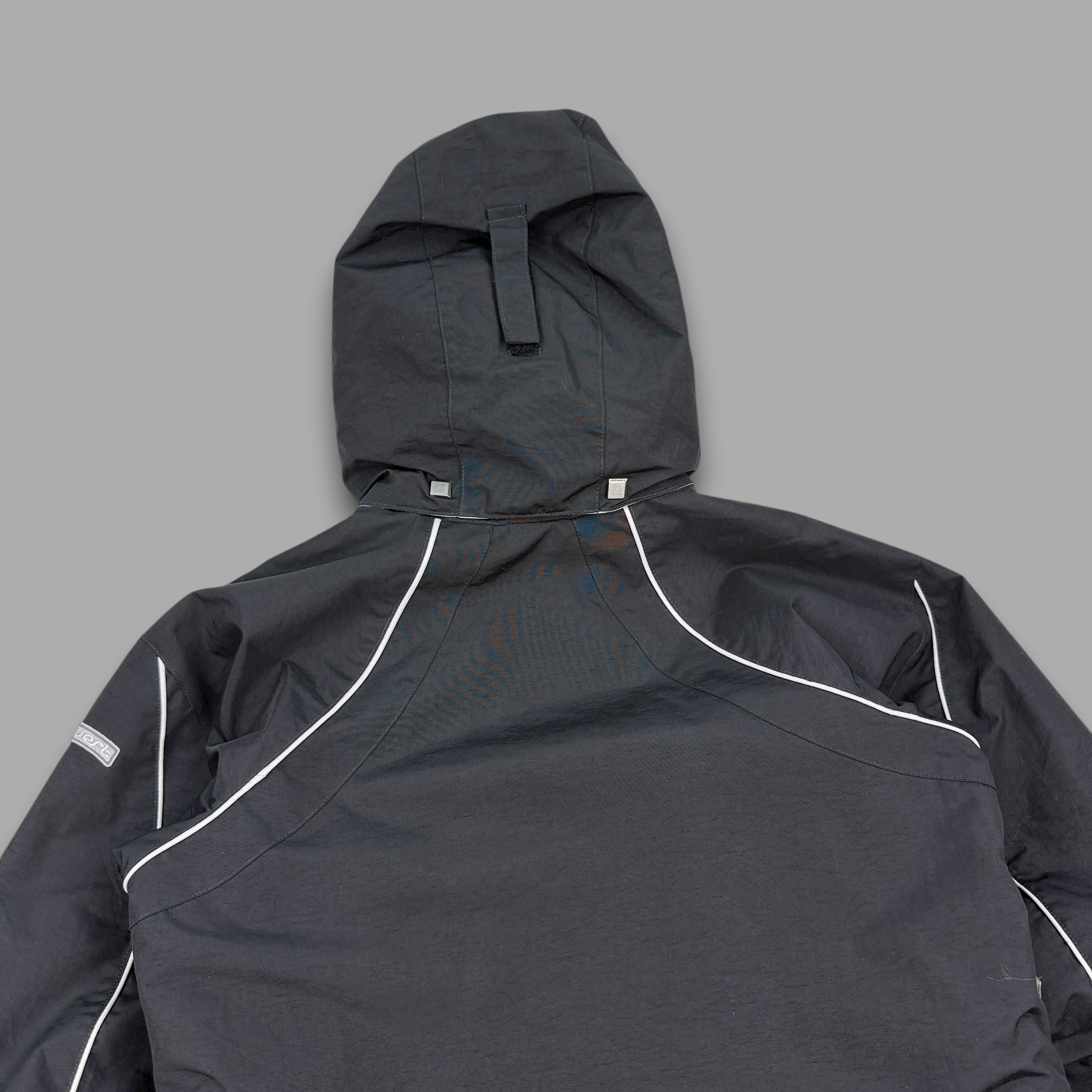 Columbia convert 2000's technical pinstripe vented softshell ski jacket (S)