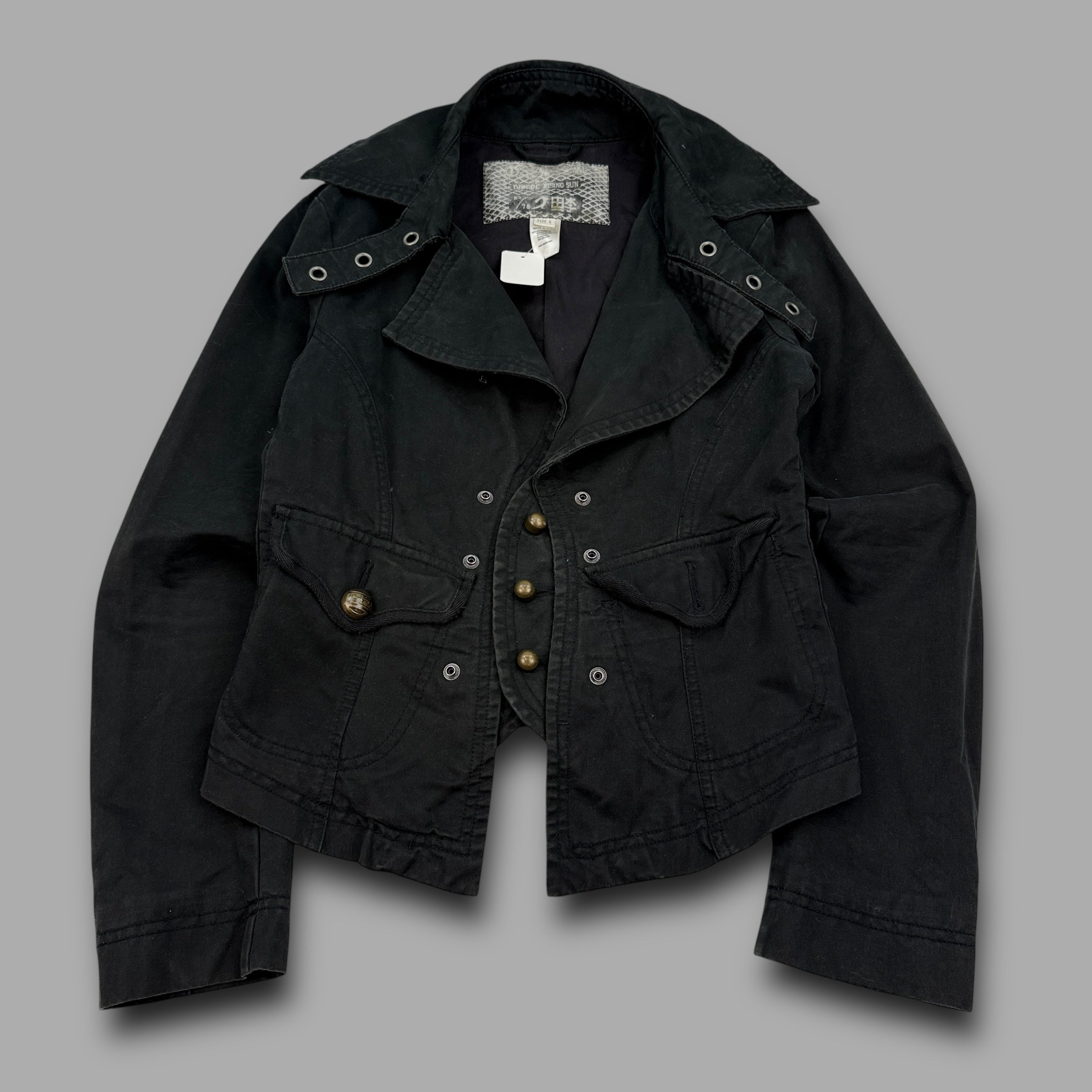 Diesel 2000's technical button closure blazer jacket (L) wms