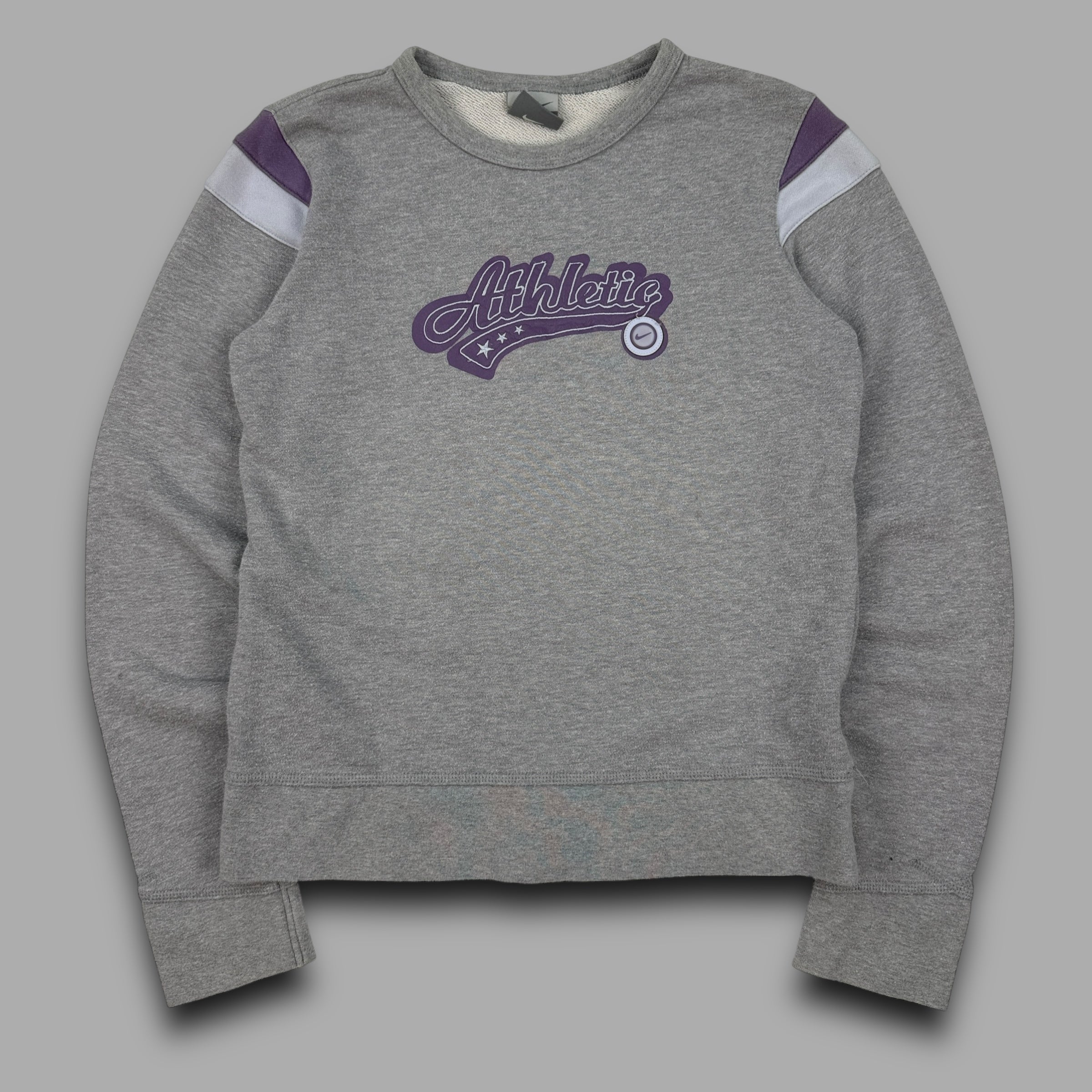 Nike athletic 2000's graphic spellout pullover sweatshirt (S)