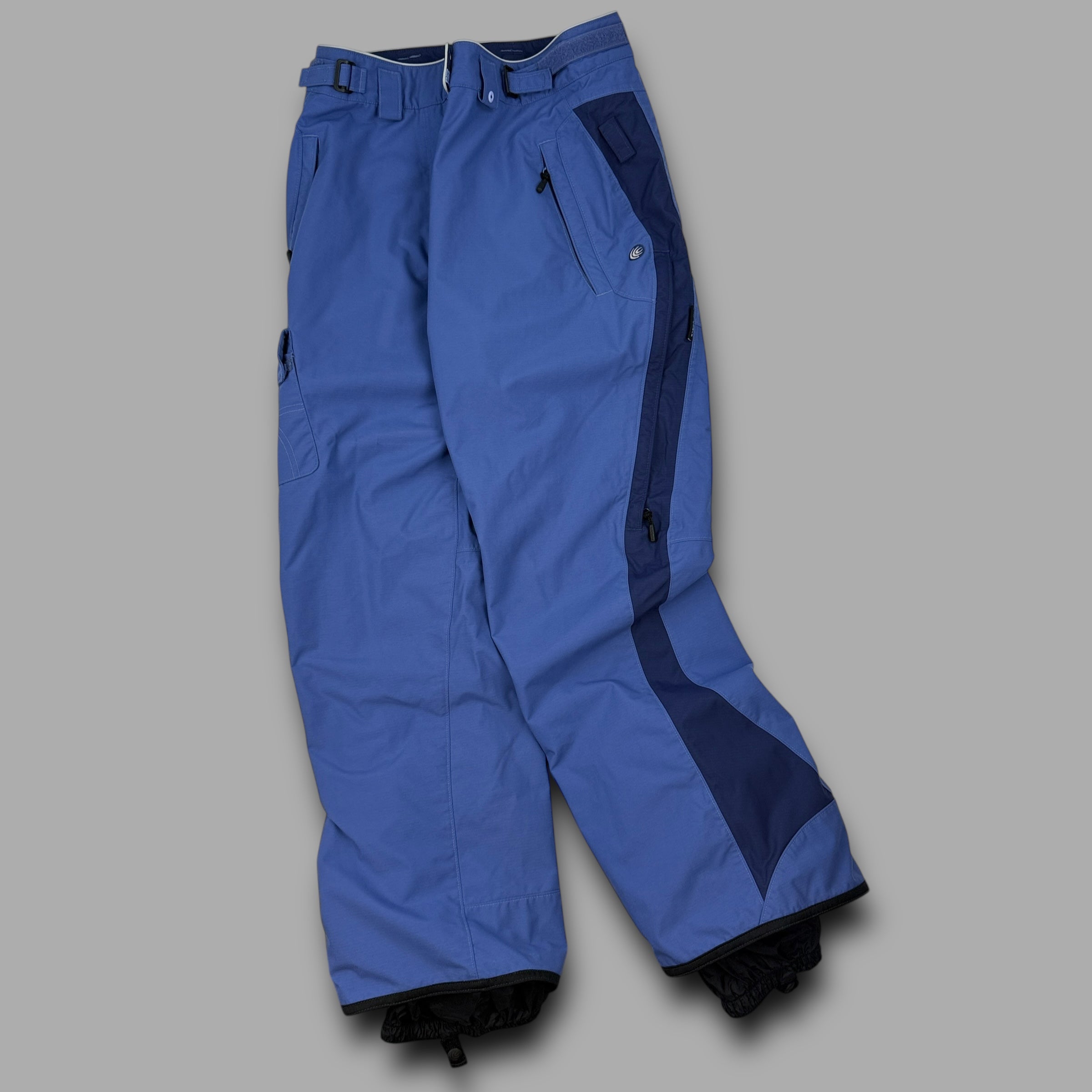 Columbia convert 2000's technical softshell ski sallopettes (L) wms