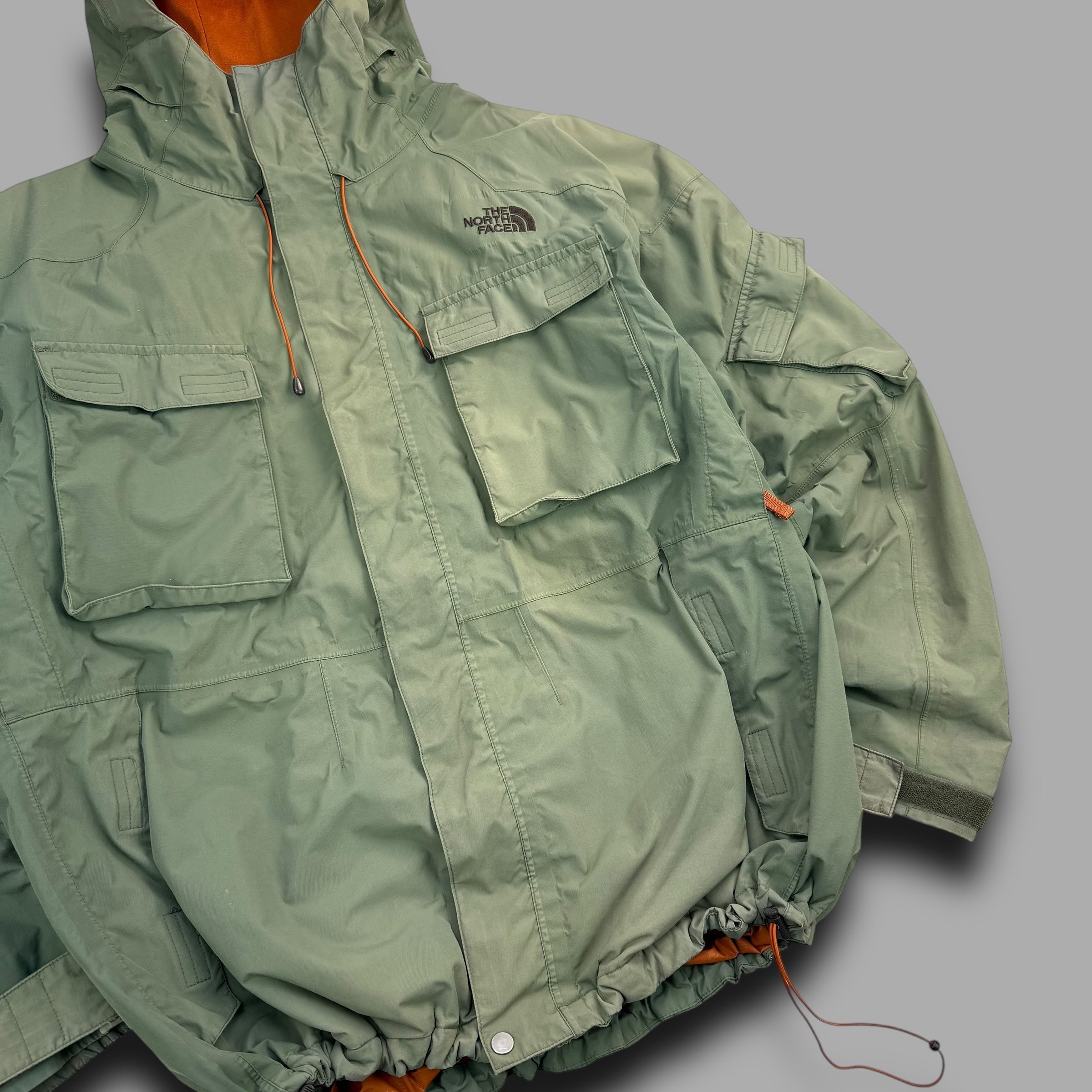 The north face 2007 technical panelled multi-pocket ski jacket (L)