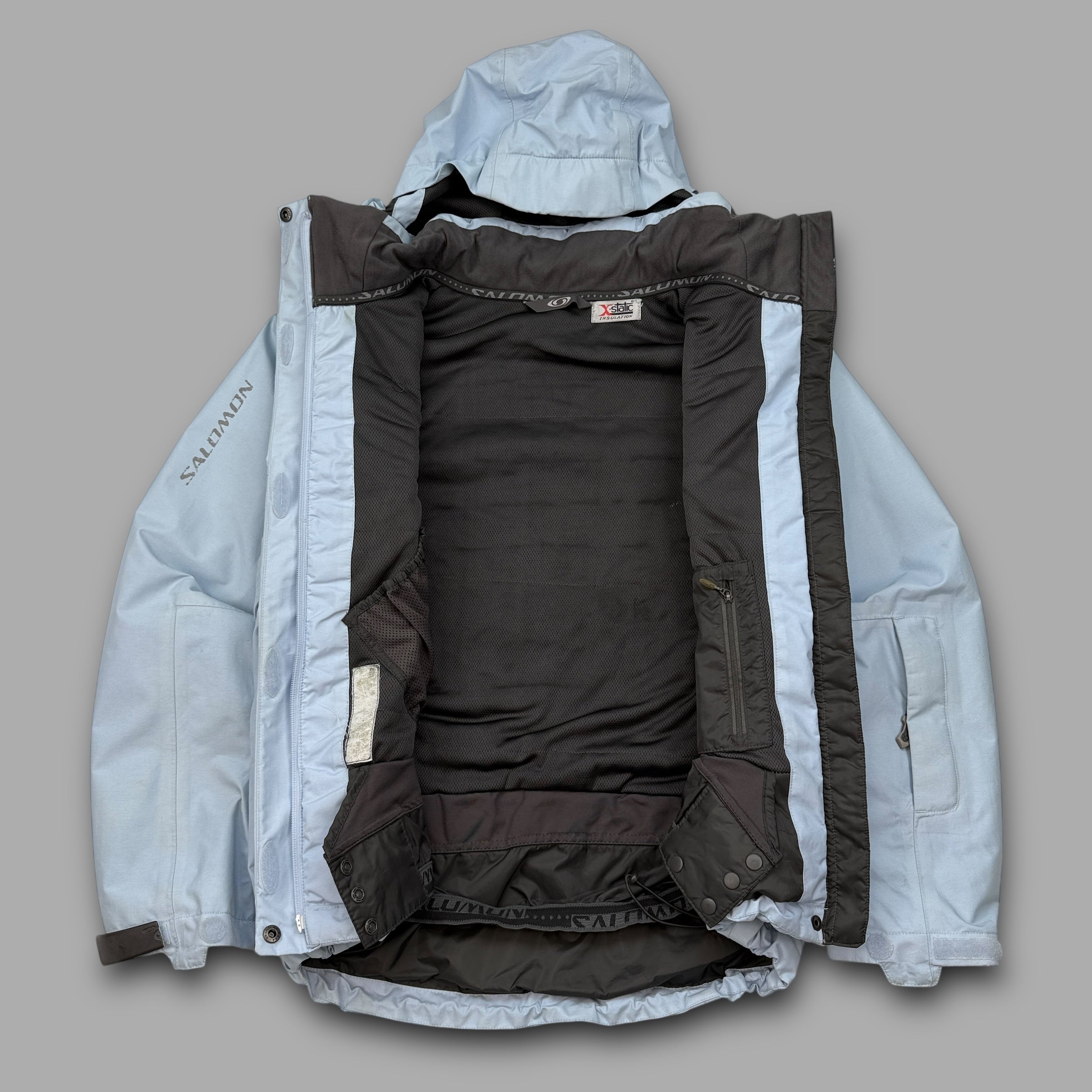 Salomon 2003 technical vented softshell clima-pro ski jacket (S)