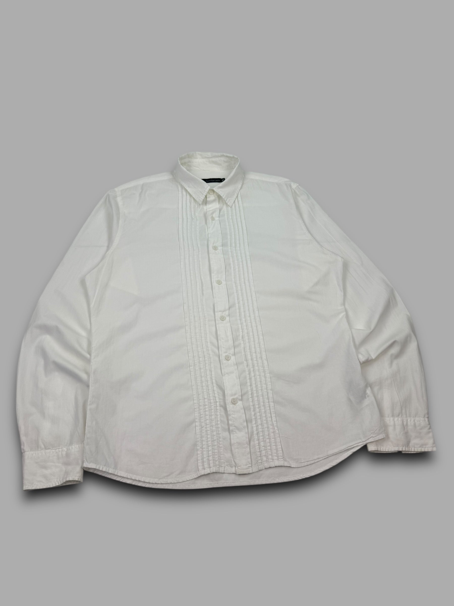 Calvin Klein formal long sleeve button up shirt (L)