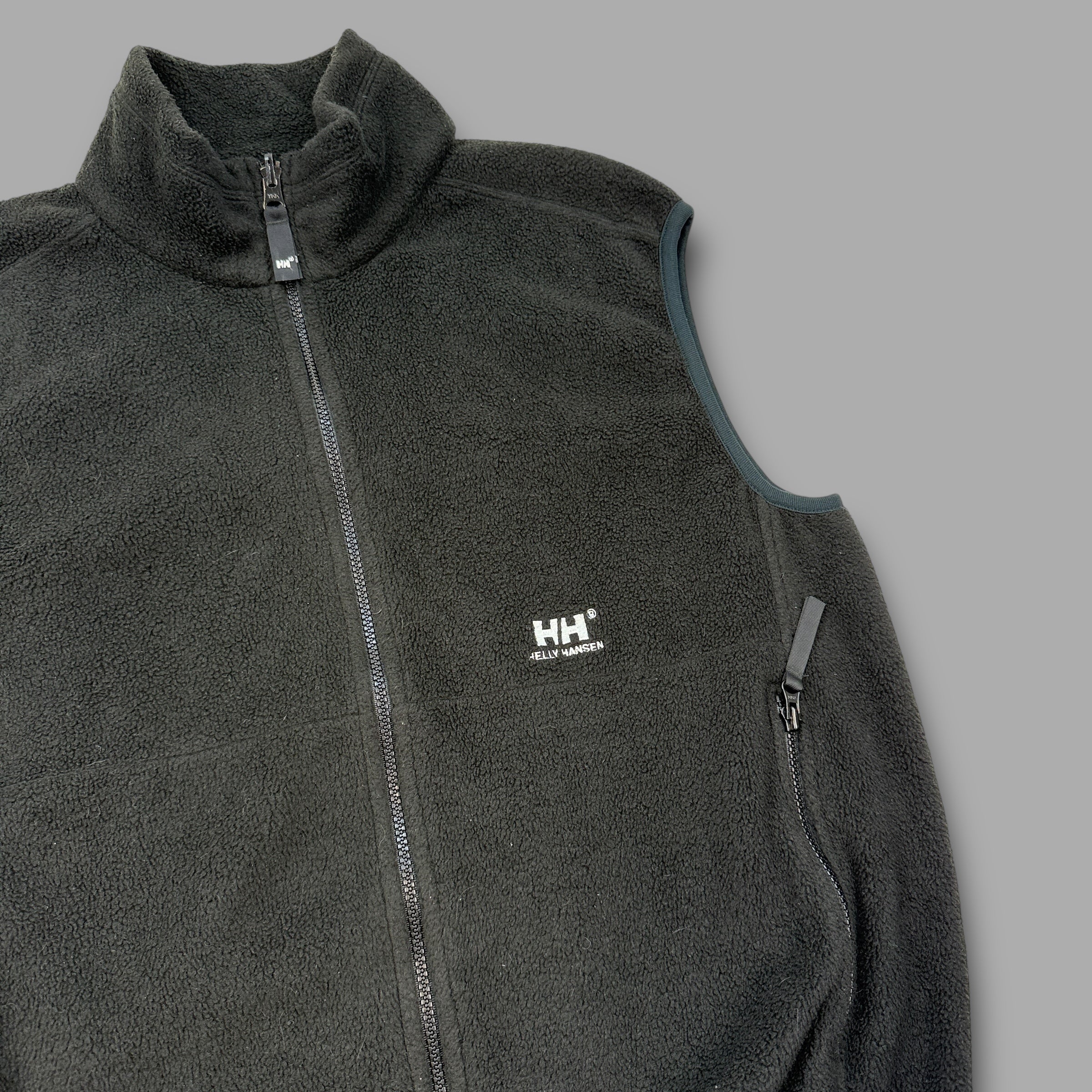 Helly Hanson 2000's zip-up fleece gilet / bodywarmer (L)