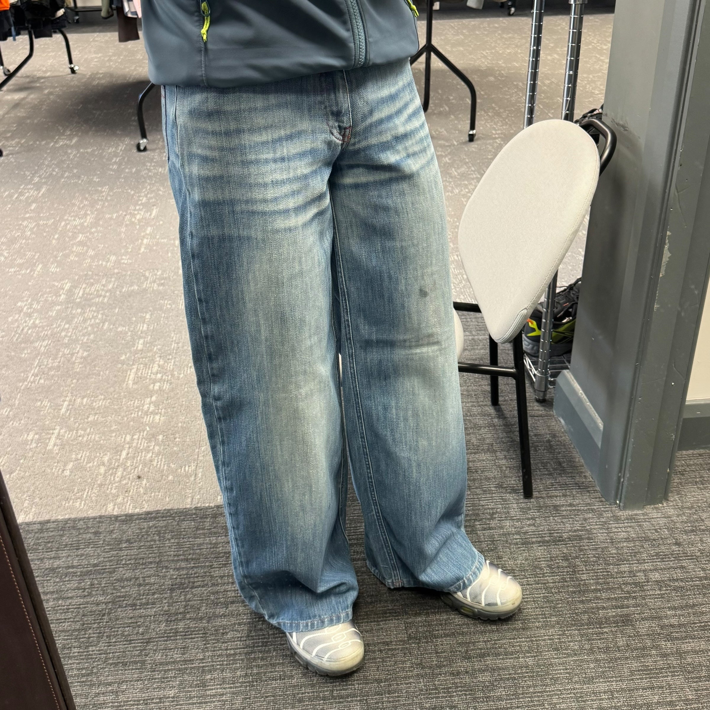 Killah 2000's baggy wide leg denim jeans (S)