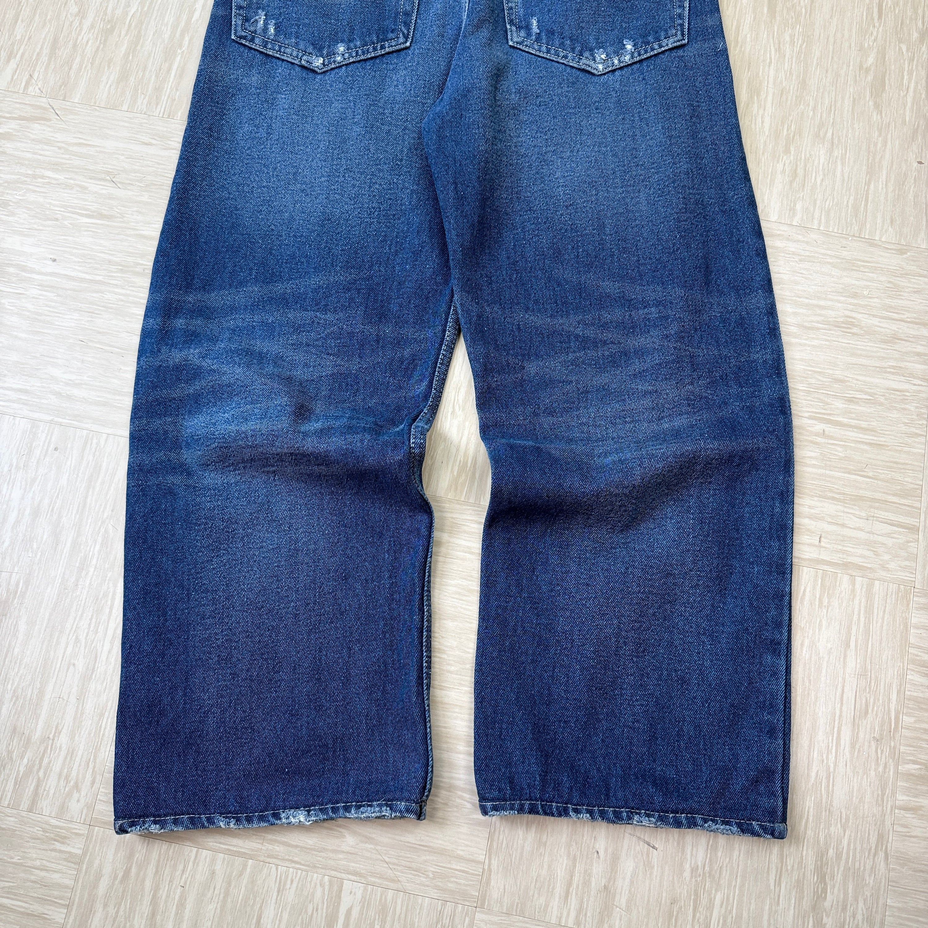 Diesel 2000's baggy distressed wide leg jeans (S)
