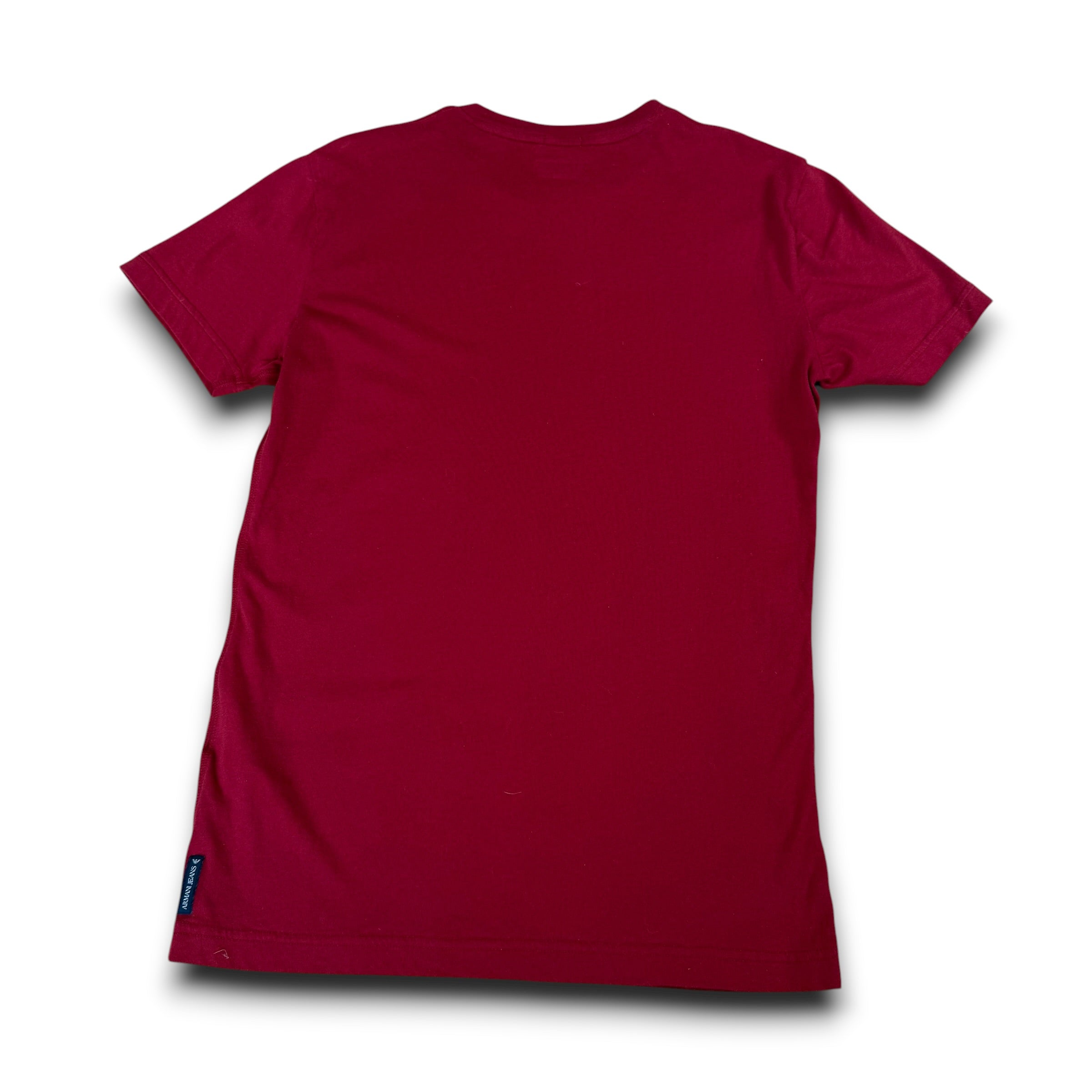 Armani jeans 2000's graphic 'born to win' slim fit tee (S)