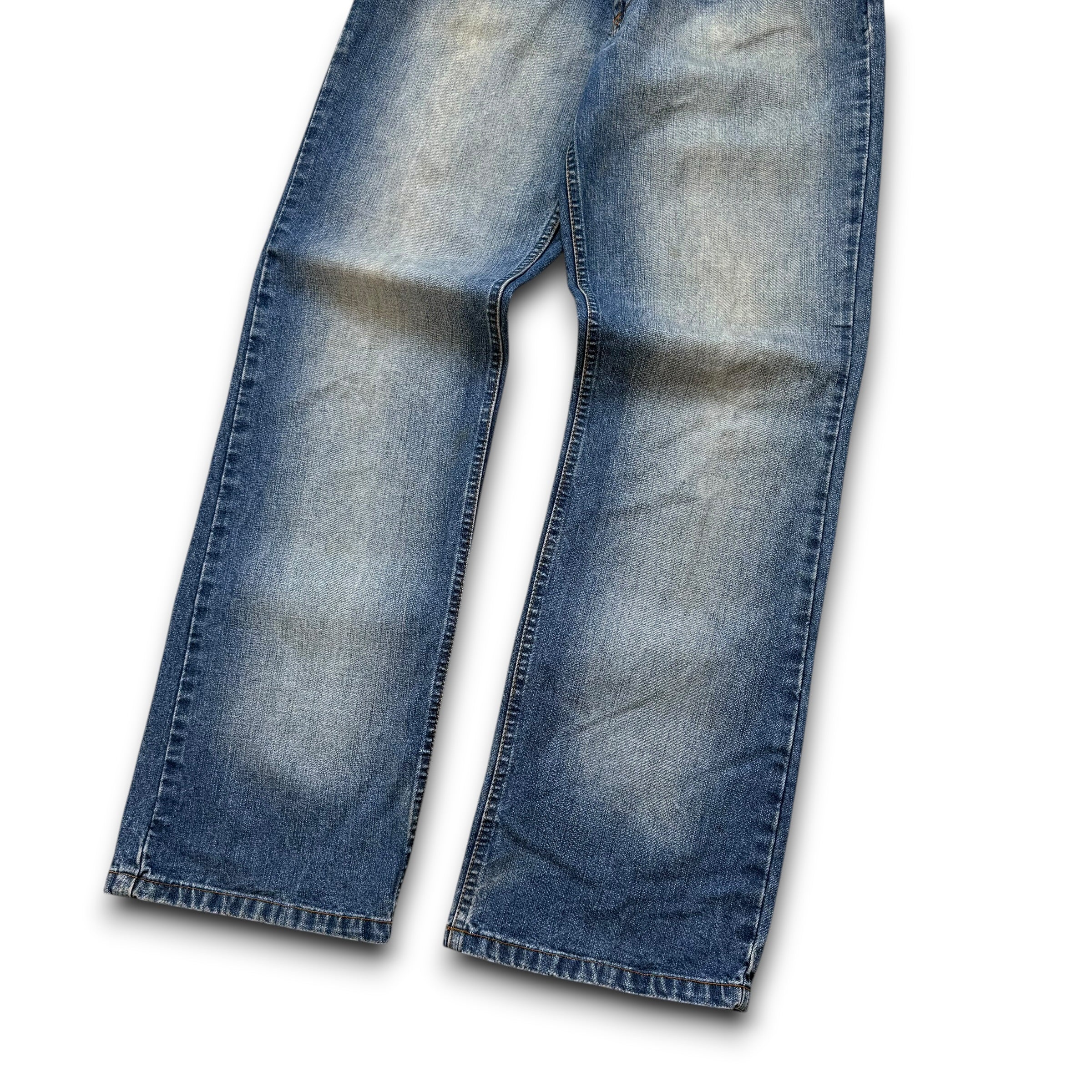 Dolce and gabanna 1990's relaxed baggy straight leg denim jeans (M)