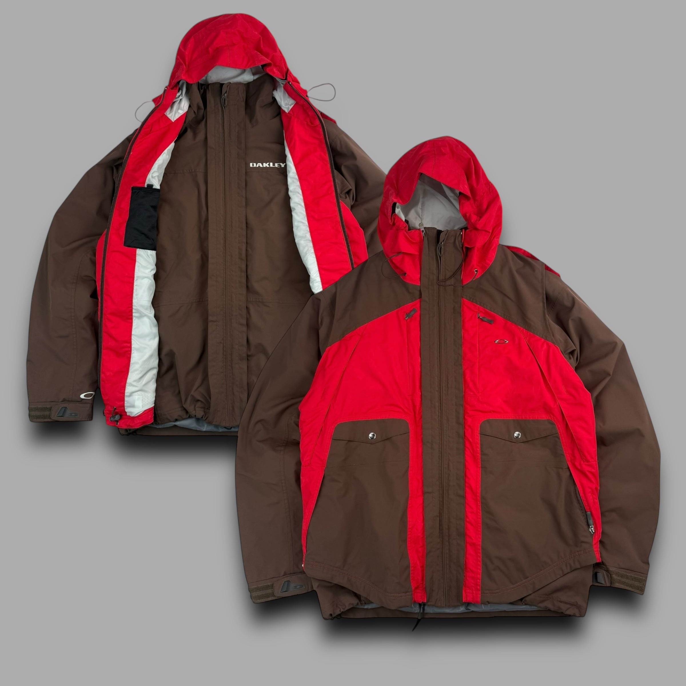 Oakley 2007 technical 2in1 hardshell ski jacket (L)