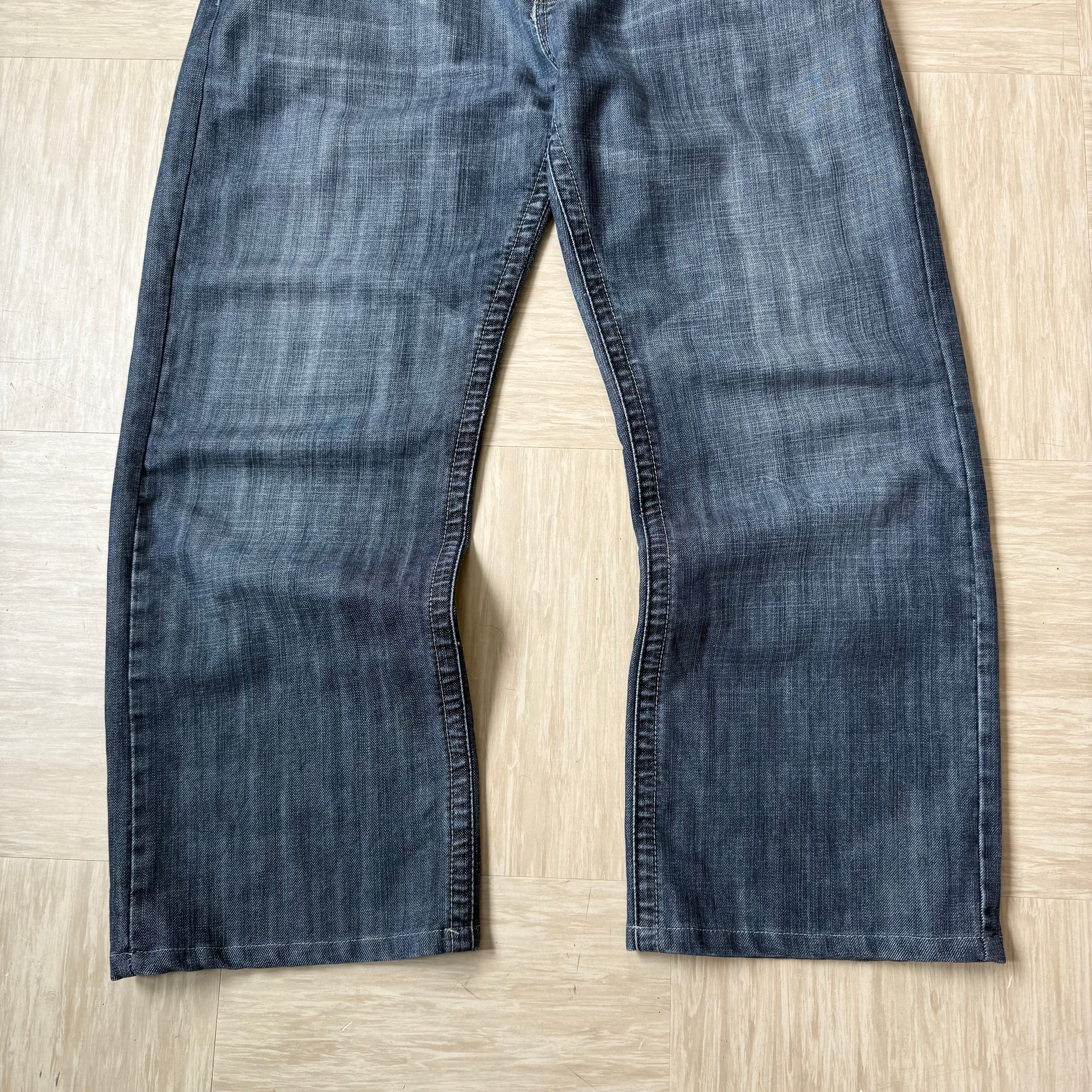 Dolce and gabbana 2000's grey denim bootcut jeans (S)