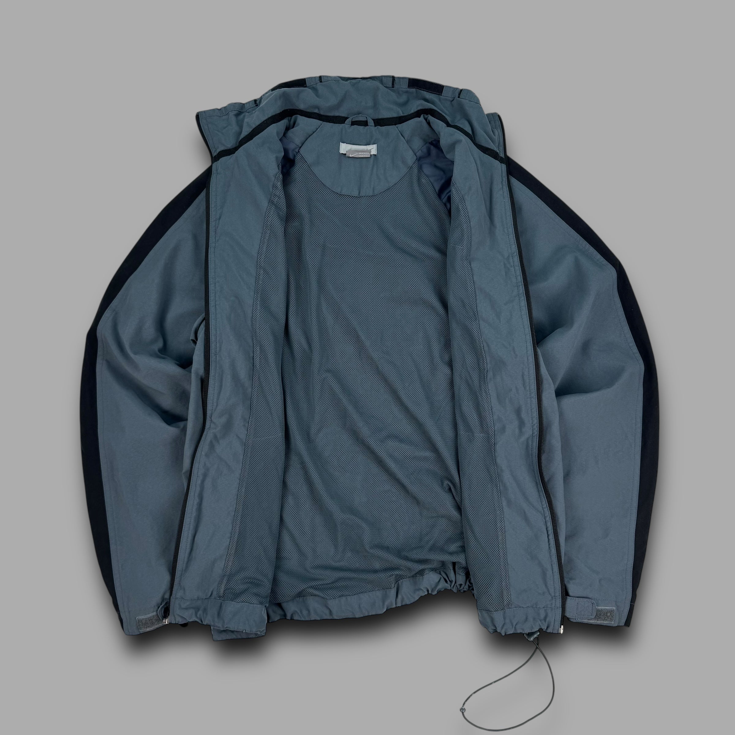 Nike 2000's technical pinstripe panelled track jacket (M)