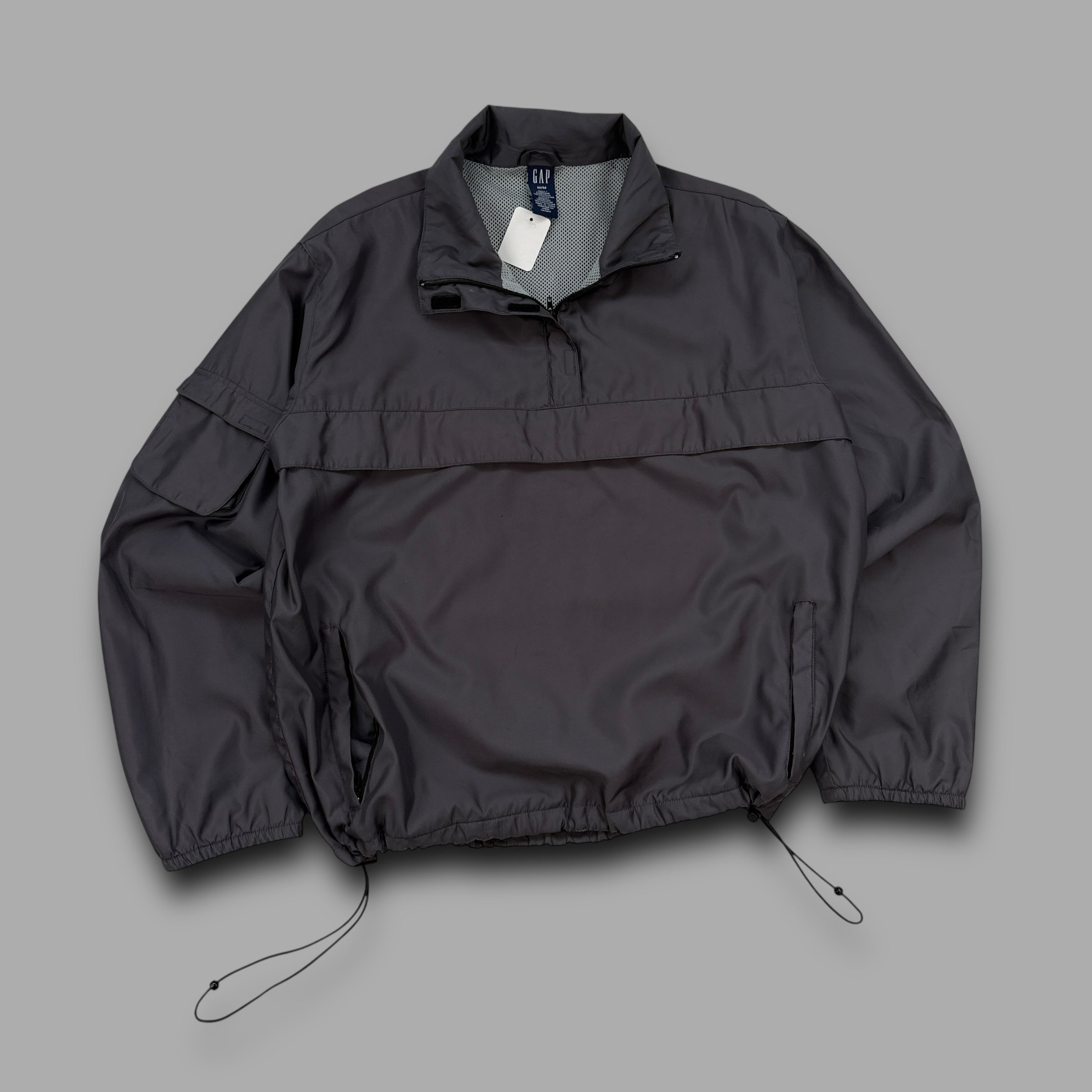Gap 2000's technical pullover nylon windbreaker (M)