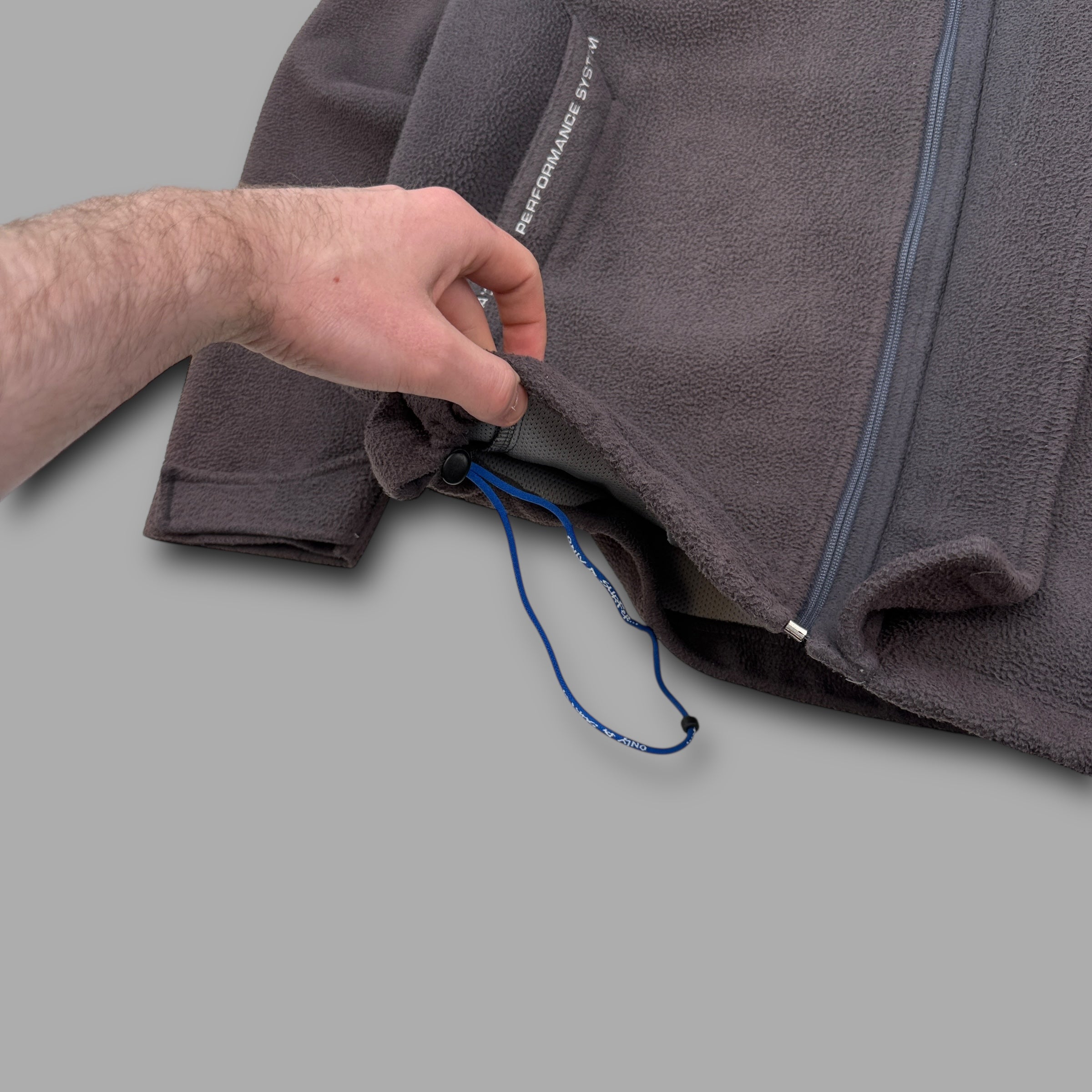 Billabong 2000's technical zip-up fleece jacket (M)