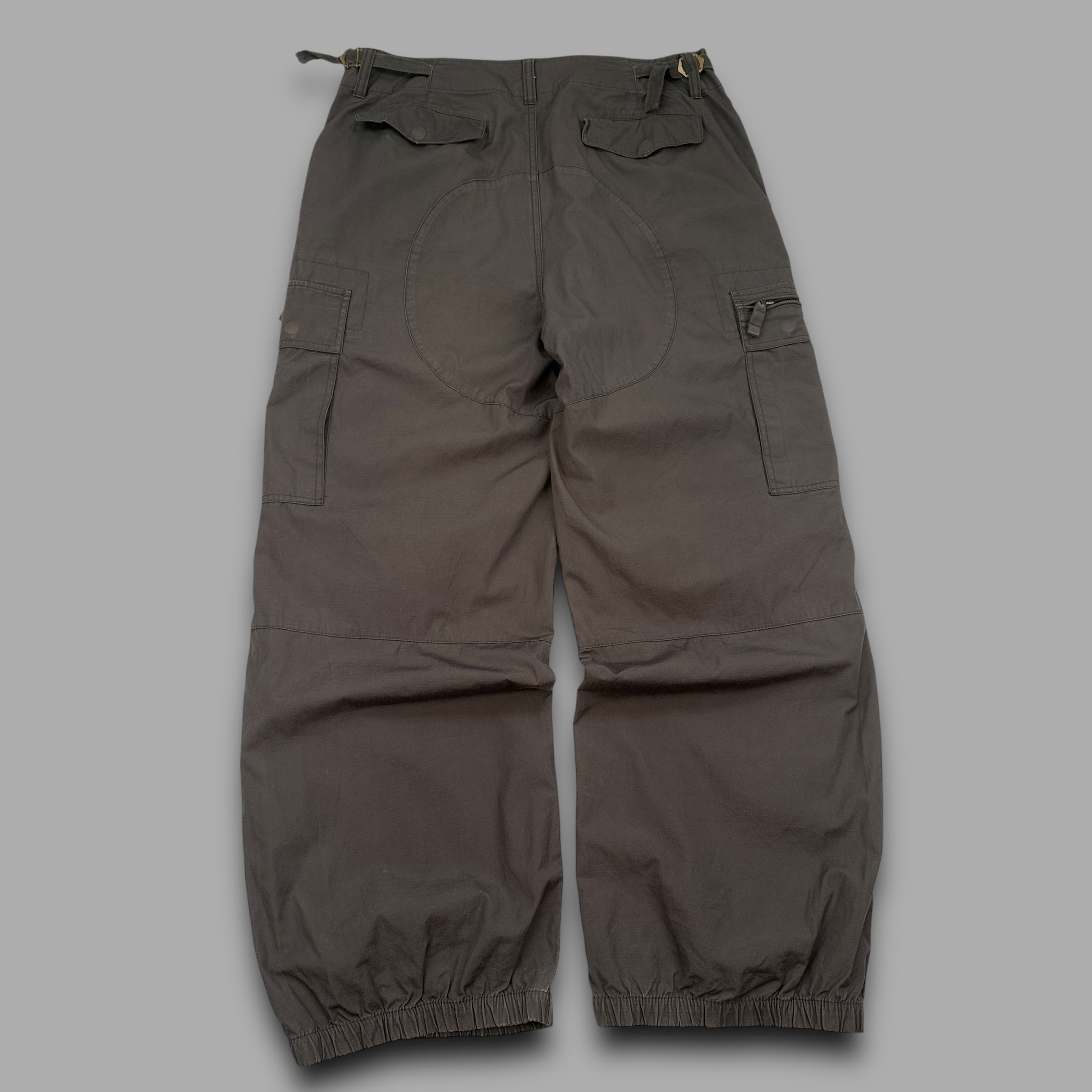 Nike 2000's technical combat parachute trousers (L)