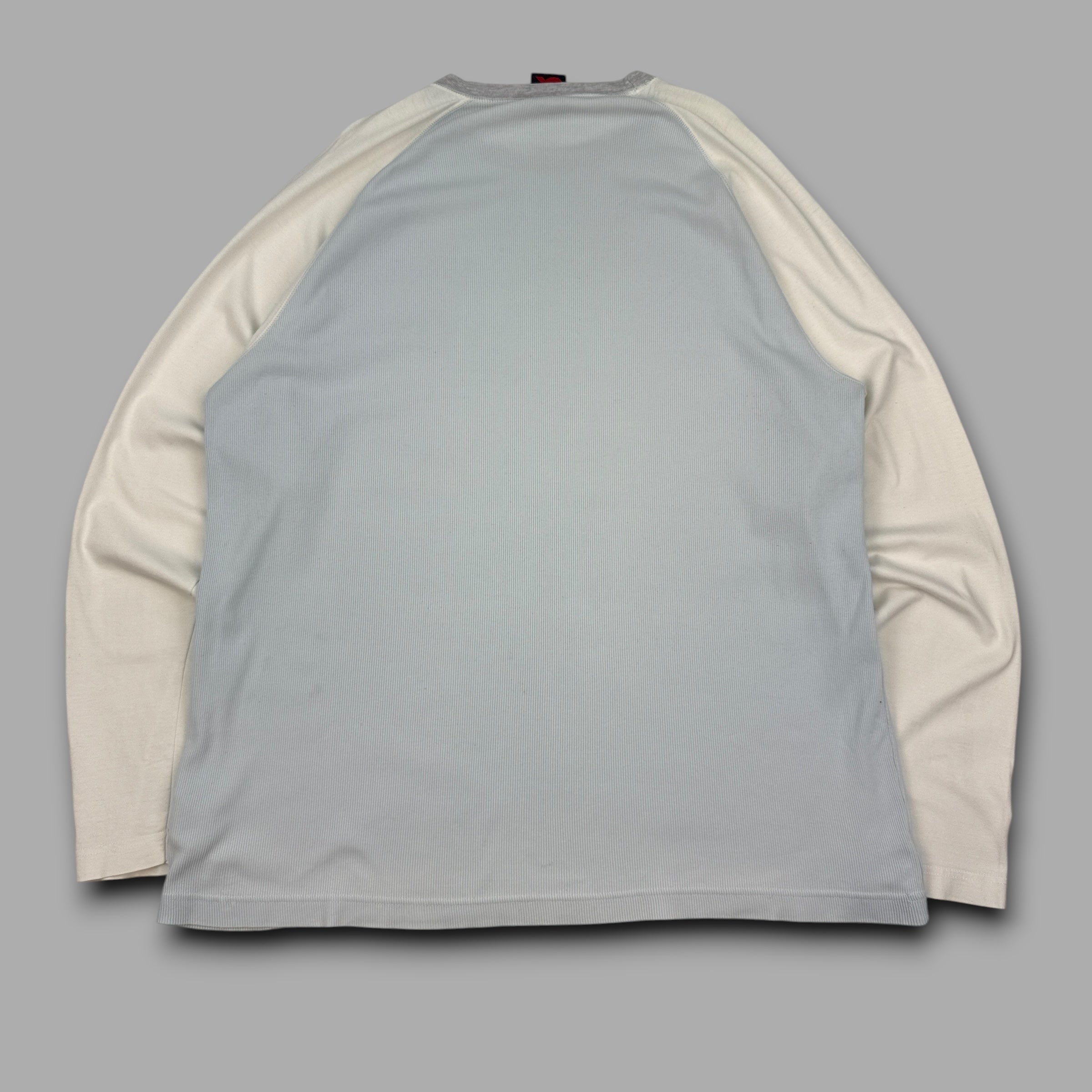 Dolce & gabanna 2000's pullover ribbed long sleeve tee (XL)