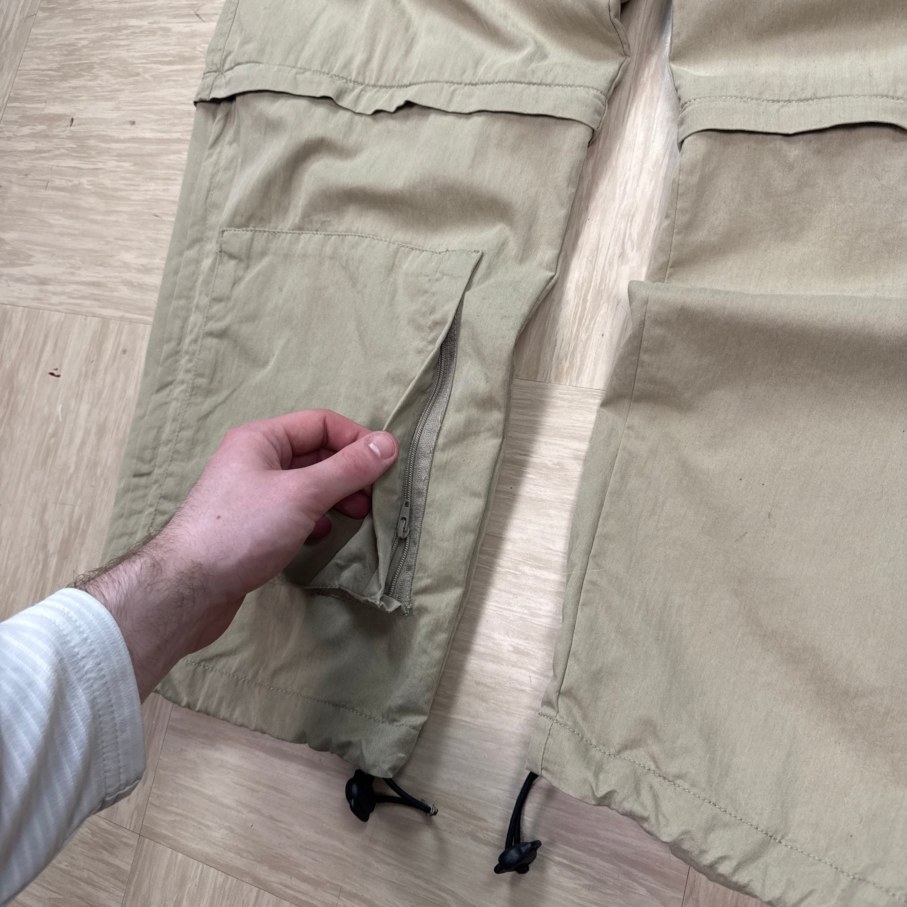 Timberland 2002 technical convertible 3in1 parachute cargo bottoms (L)