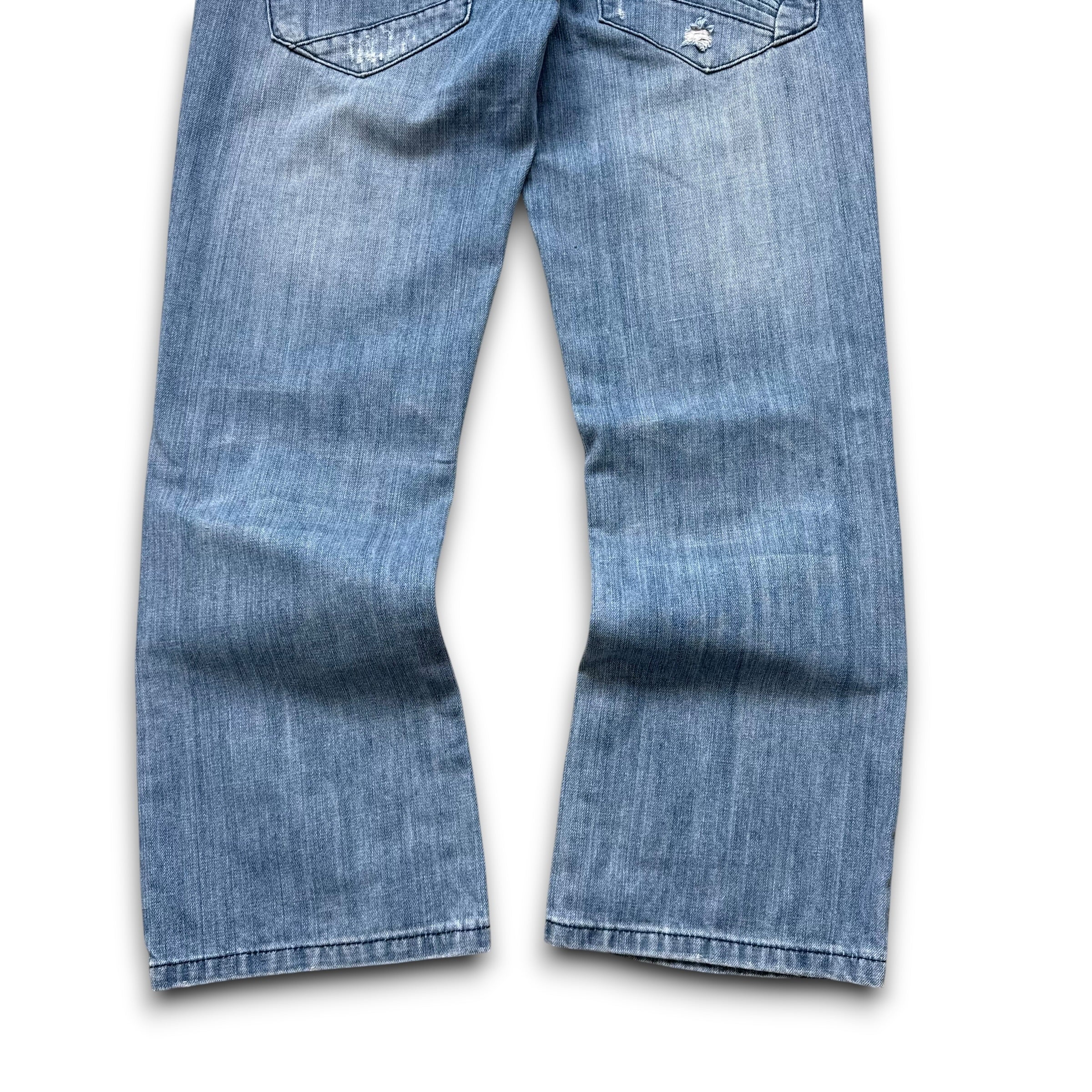 Bench 2000's button fly encore boyfriend fit denim jeans (S)