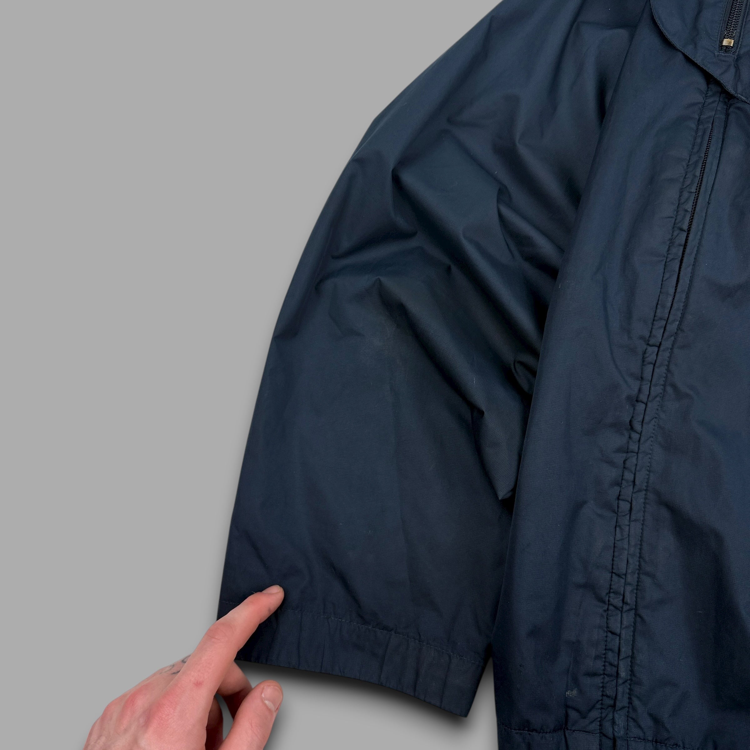 Nike shox 2000's technical zip up softshell jacket (L)