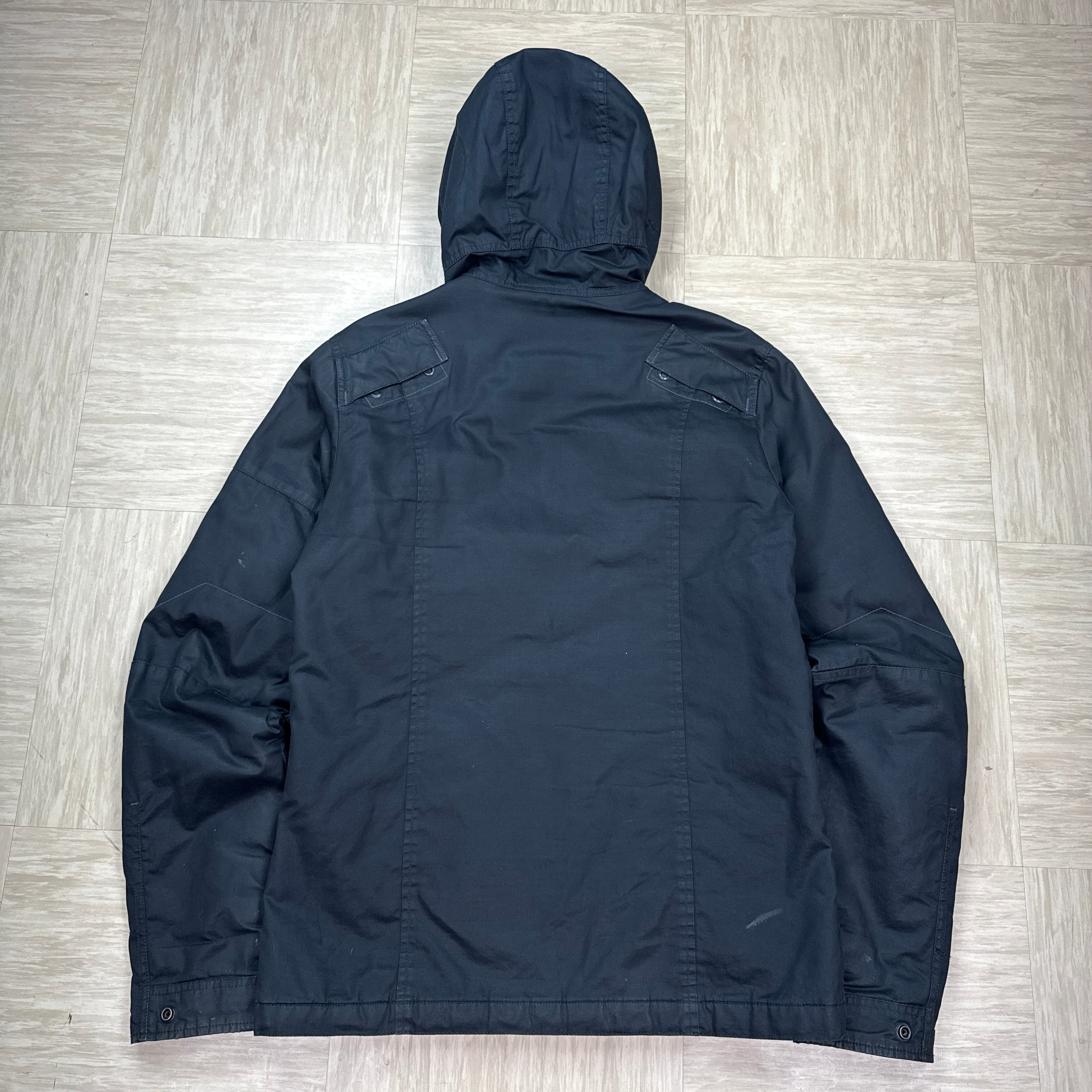 Gstar RAW 2000's technical full zip balaclava style cargo jacket (M)