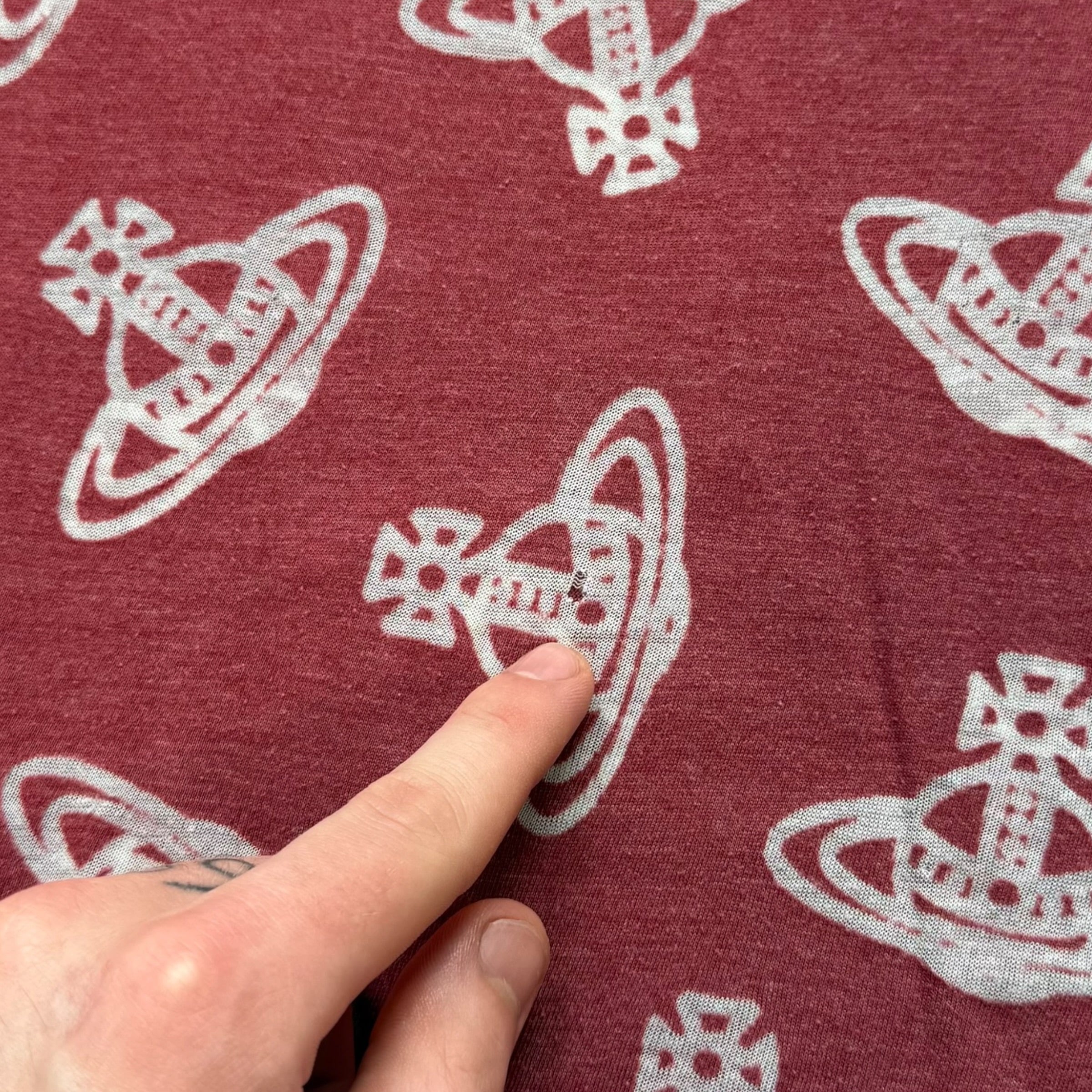 Vivienne Westwood 2000's graphic monogram orb tee (S)