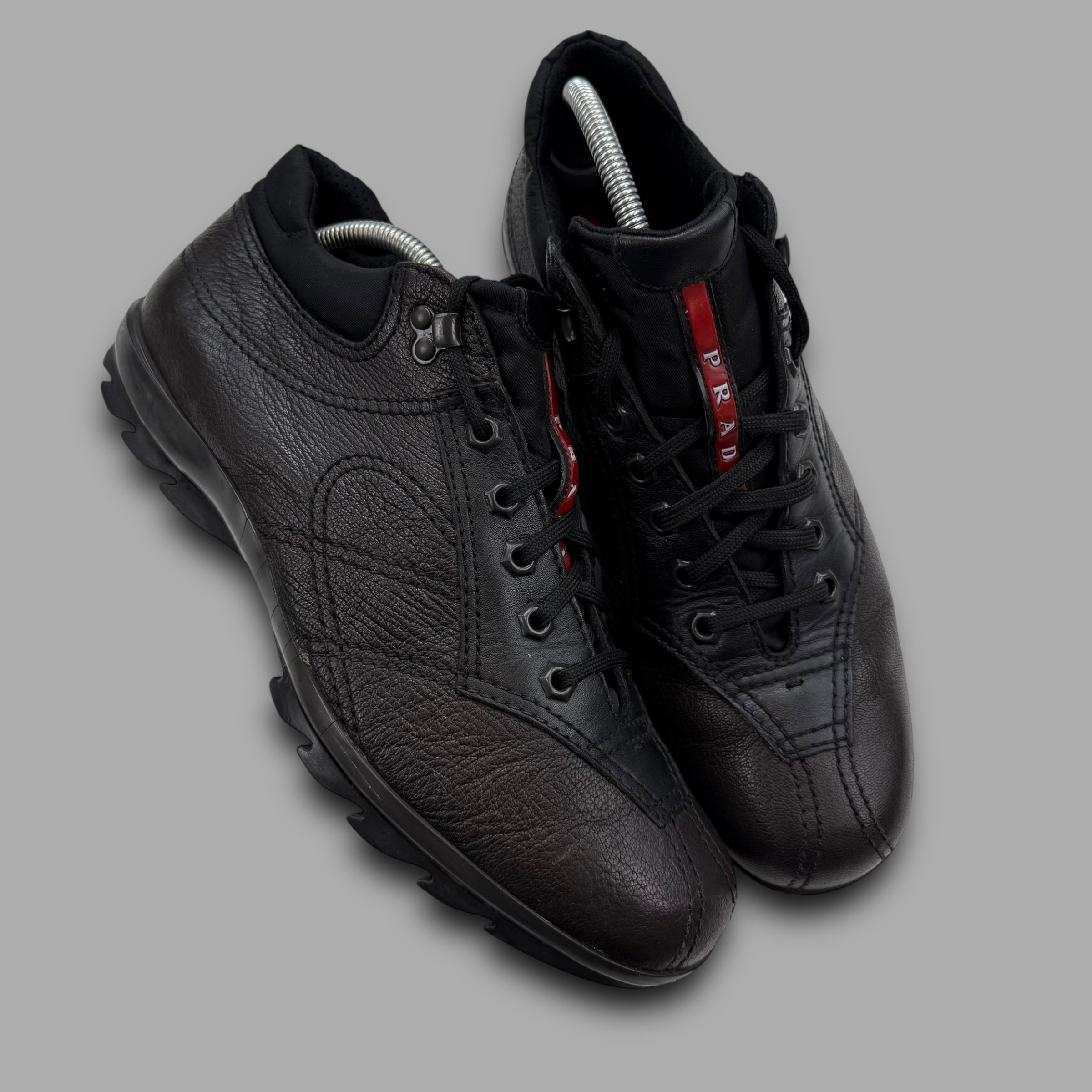 Prada 2000's leather shark boot (UK8.5)