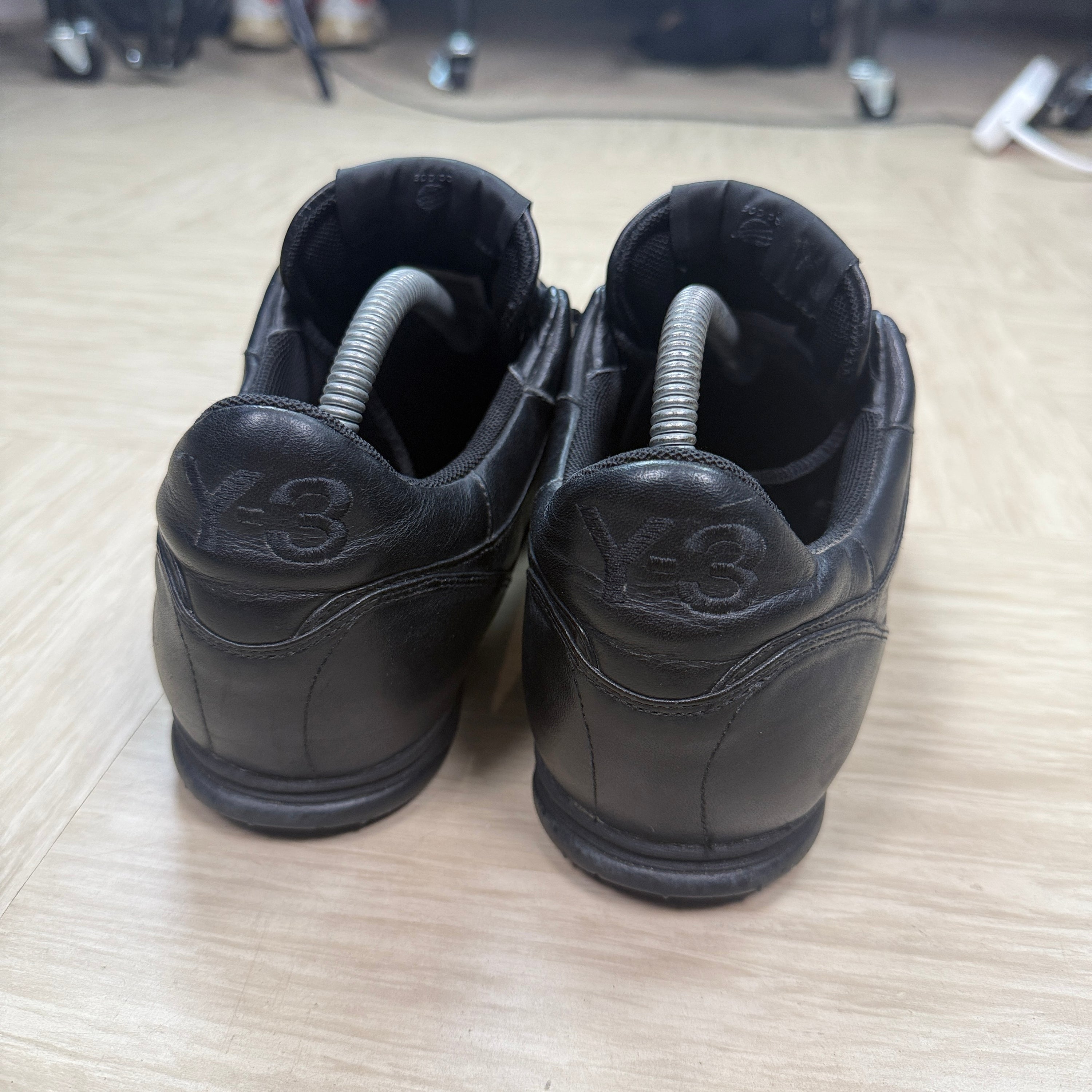 Adidas x yohji yamamoto 2006 leather lace up field trainers (UK7.5)