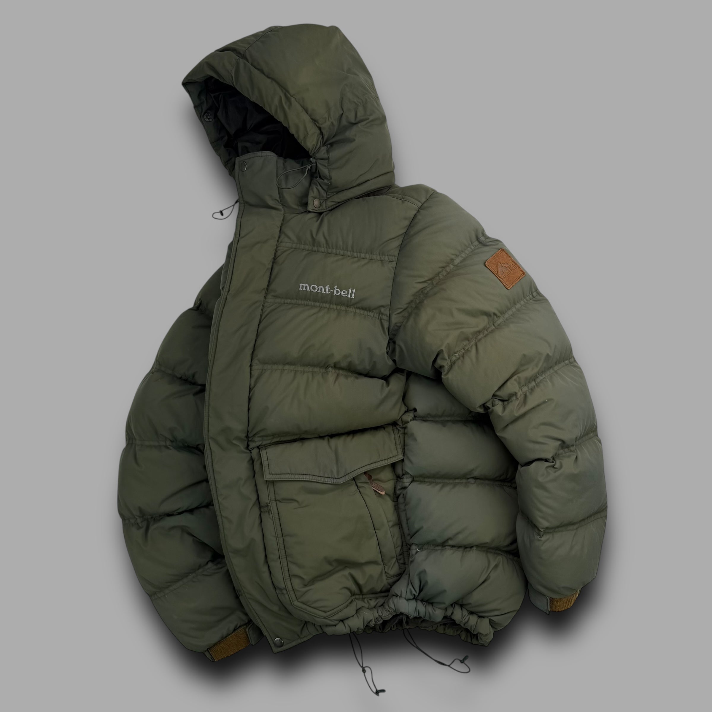 Montbell 2000's technical down-filled puffer jacket (M)