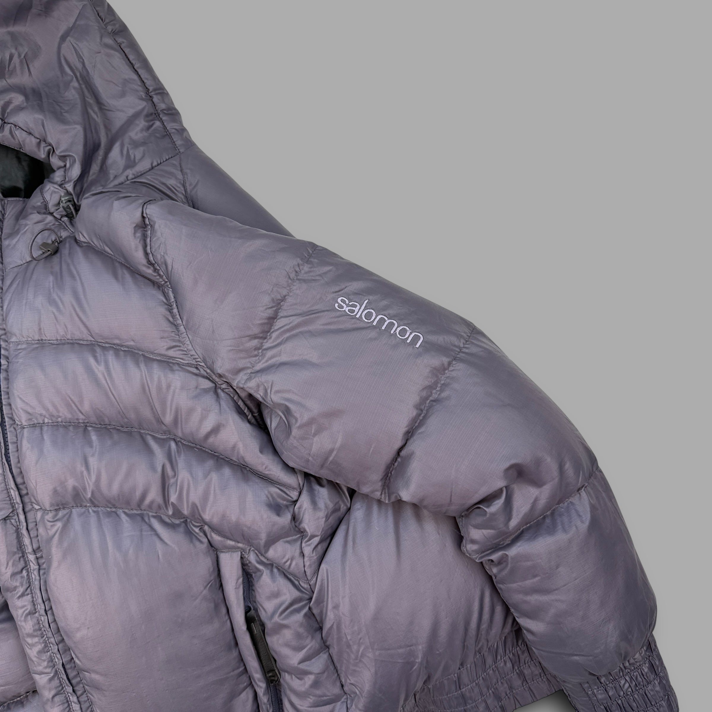 Salomon 2000's downfilled nylon puffer jacket (M)