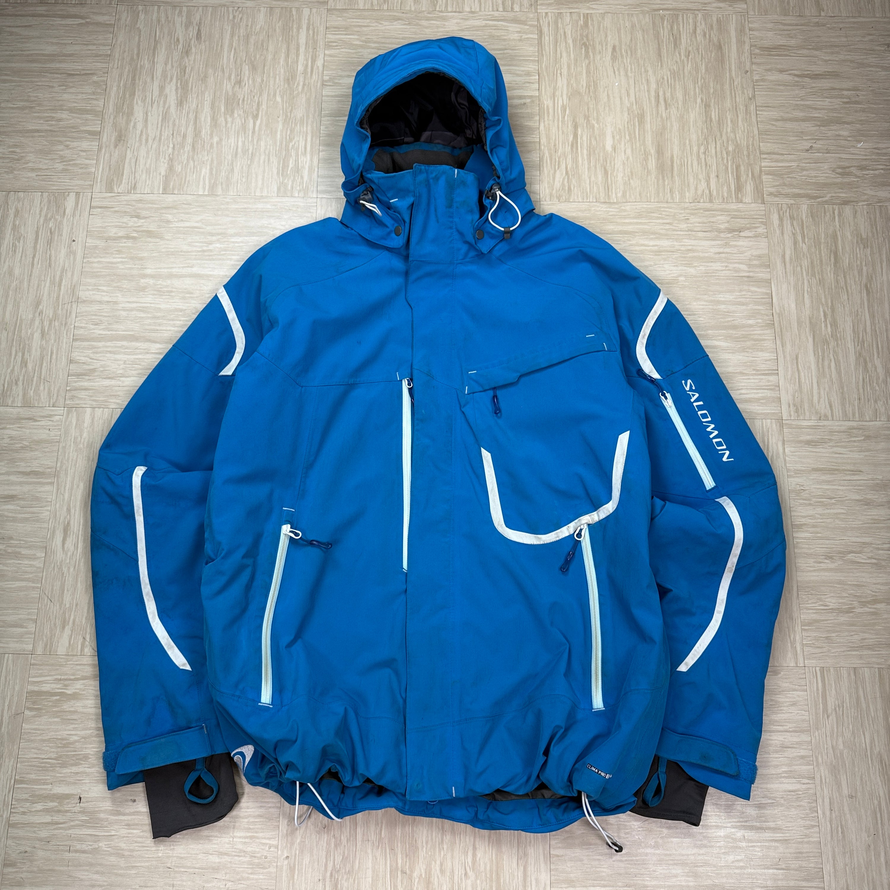 Salomon 2011 technical clima pro storm softshell ski jacket (L)