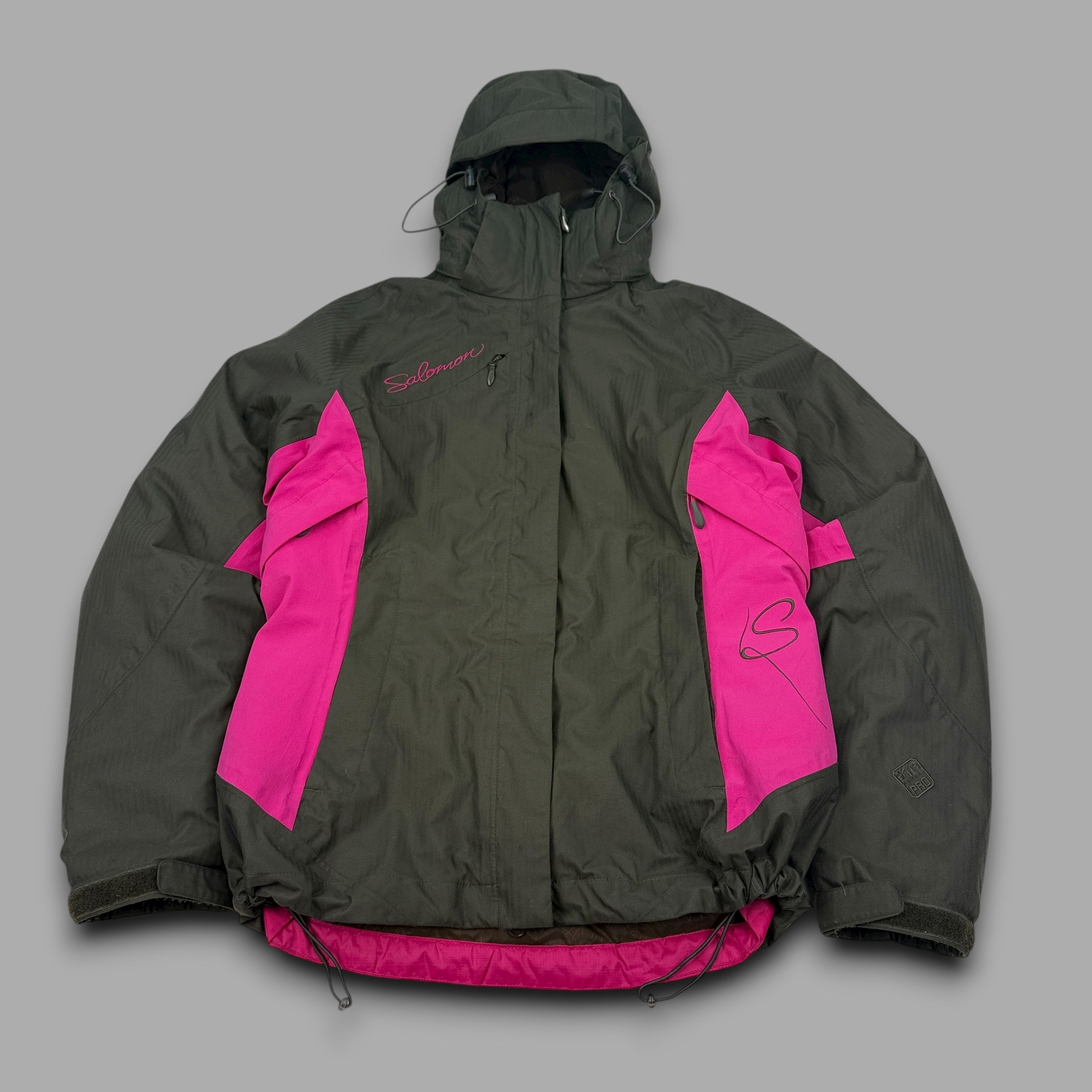 Salomon 2008 technical 2in1 vented climapro ski jacket (S) wms