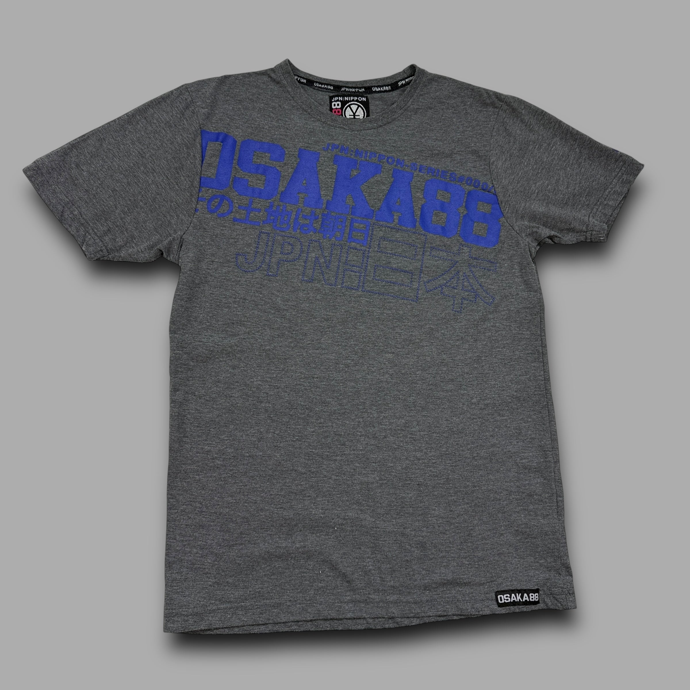 Osaka 88 2000's spellout graphic tee (L)