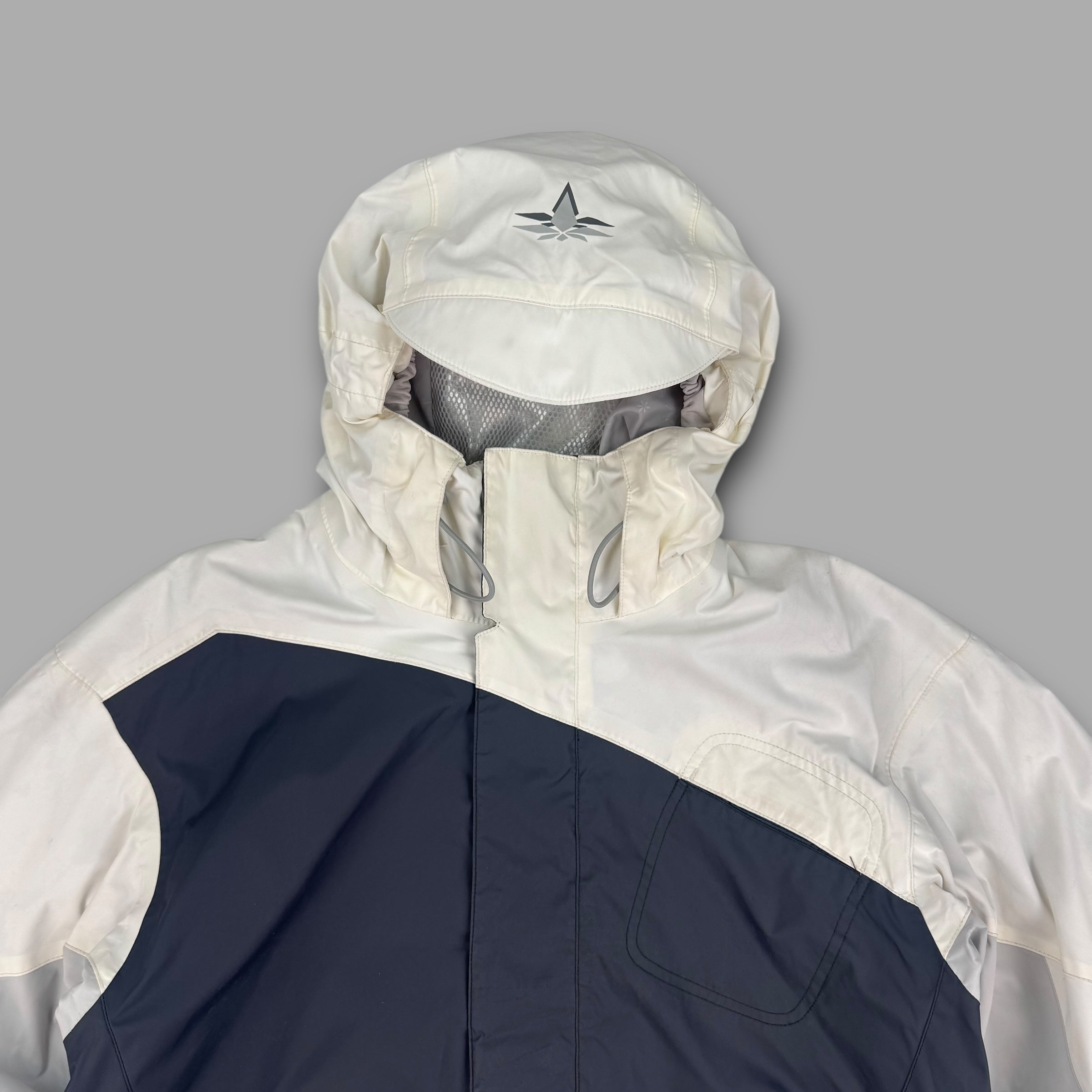 Burton radar 2000's technical panelled softshell multi pocket ski jacket (M)