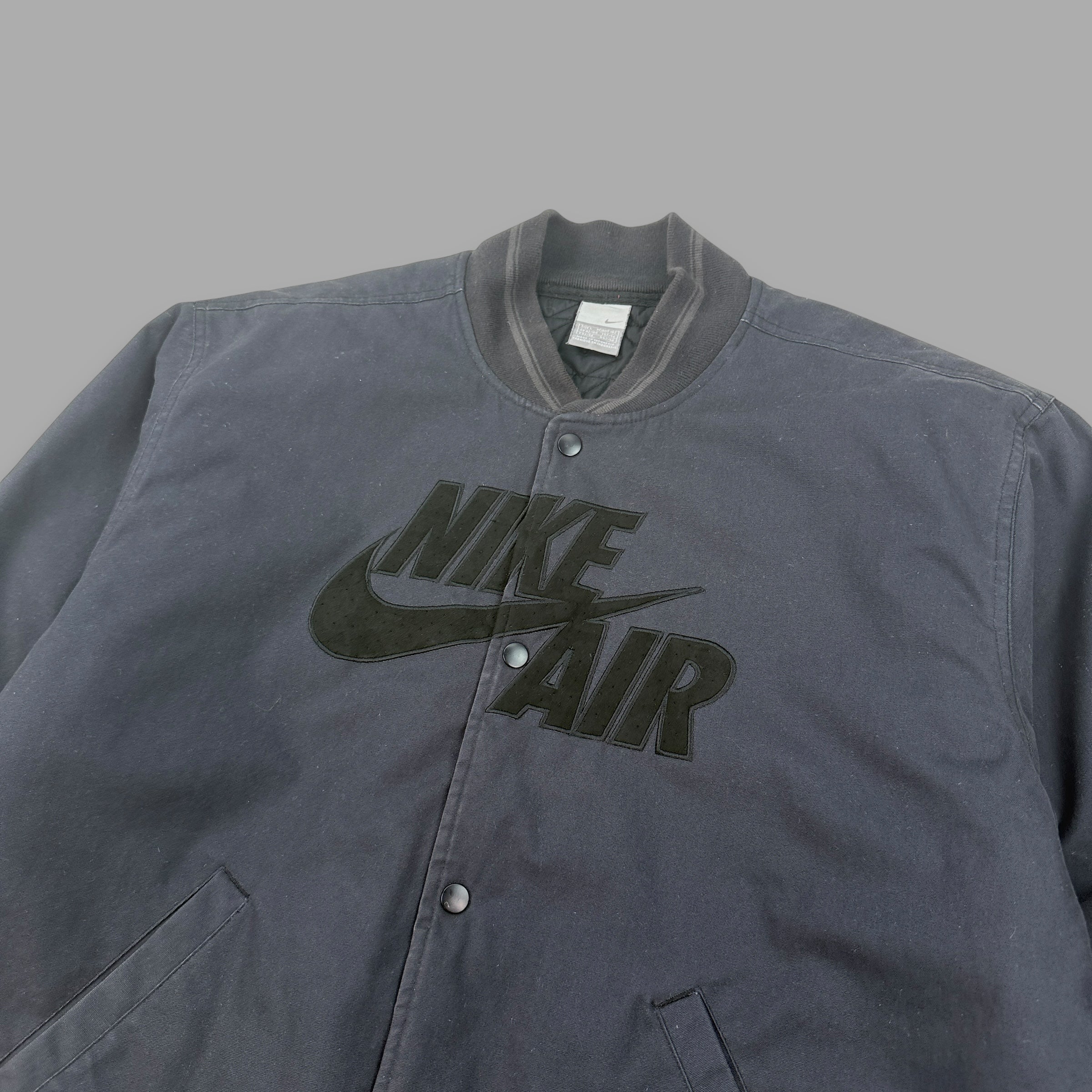 Nike airmax 2000's technical button-up bomber jacket (L)