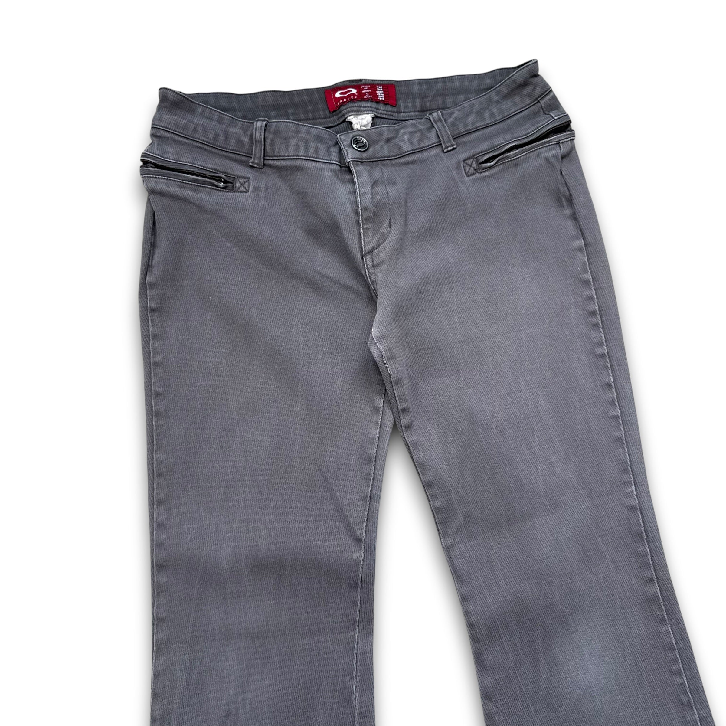 Oakley 2000's technical expandable zip off flare denim jeans (S)