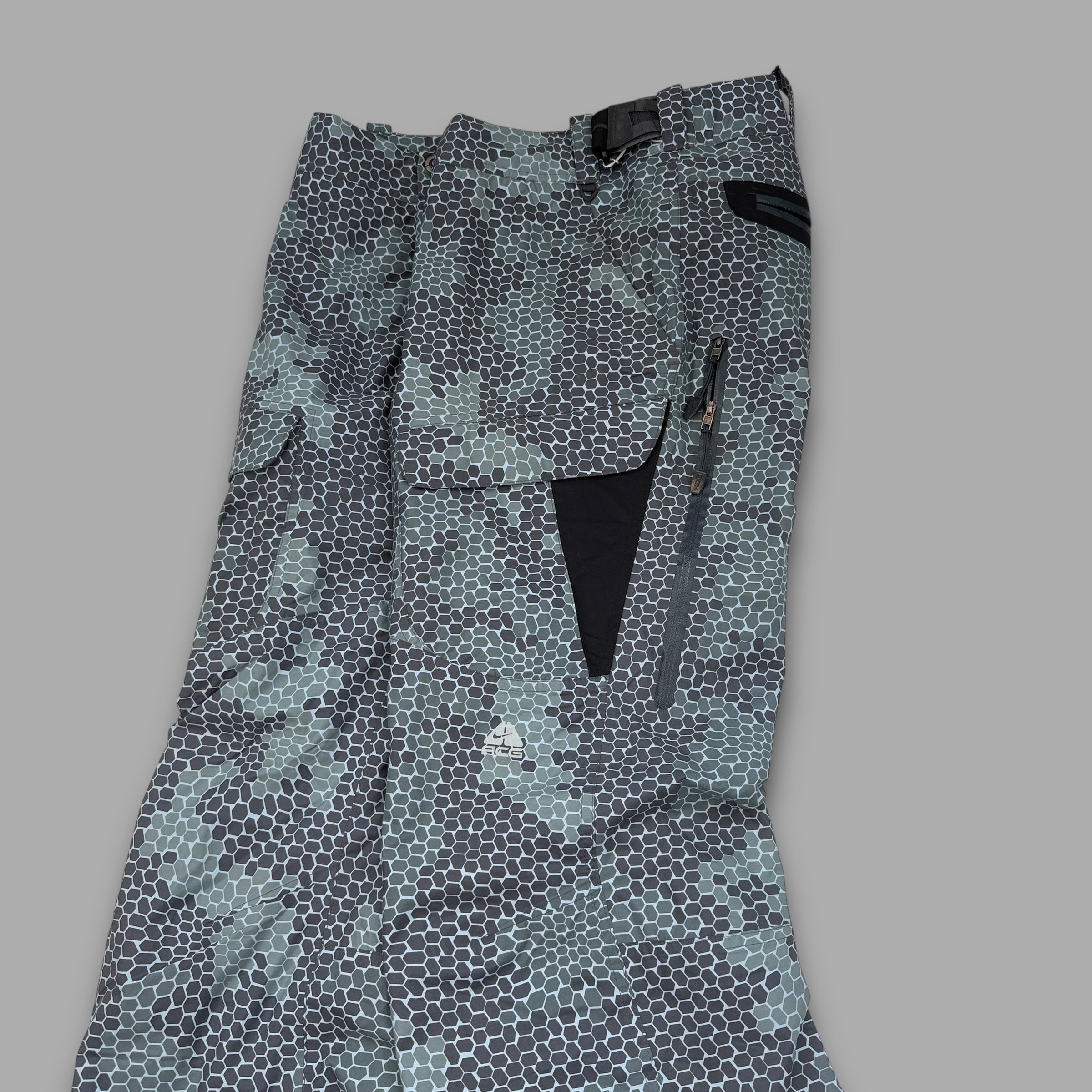 Nike ACG 2000's technical monogram baggy ski sallopettes (XL)