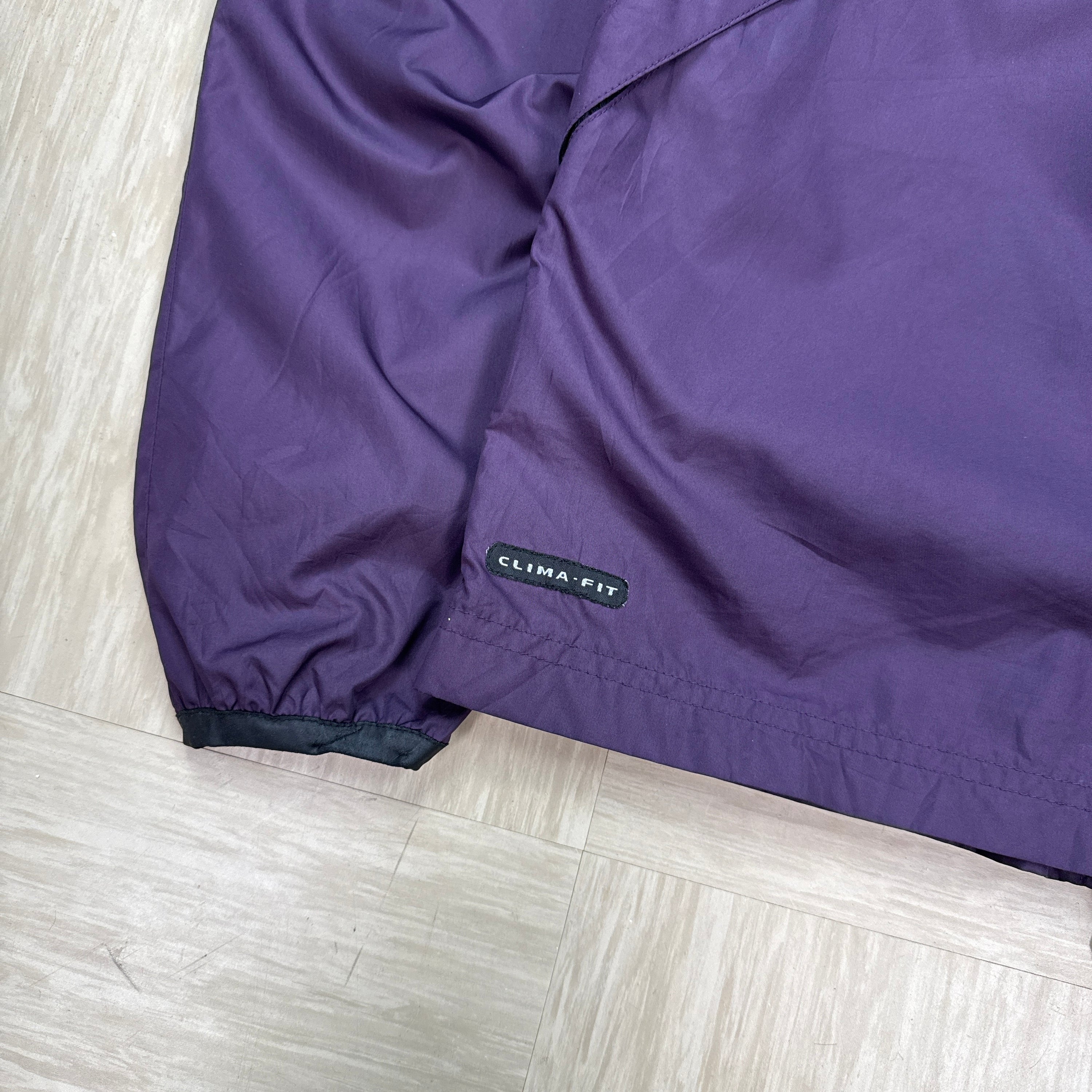 Nike 2000's technical butterfly hidden pocket track jacket (S)