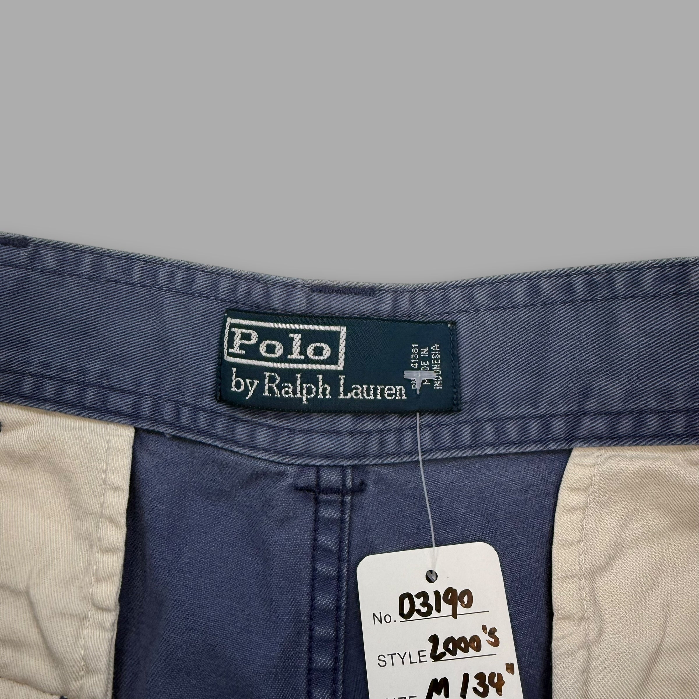 Ralph lauren 2000's baggy cargo shorts (M)