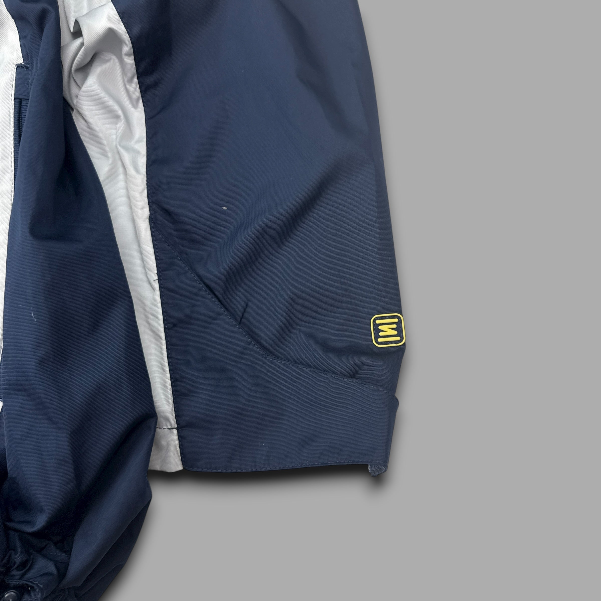 Nike shox 2000's technical panelled pullover 1/4 zip windbreaker (L)