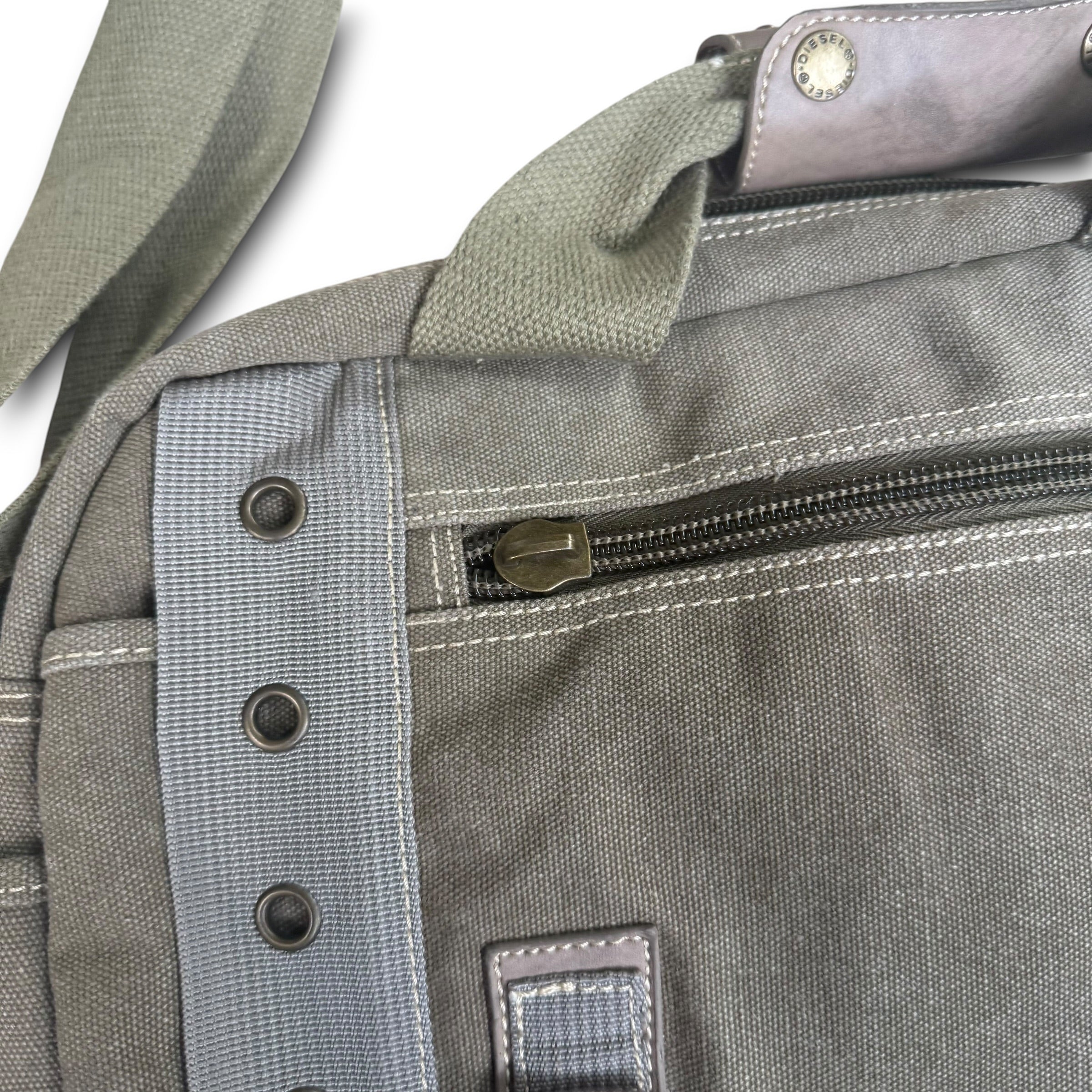 Diesel spare parts 2000's technical messenger / shoulder bag (OS)