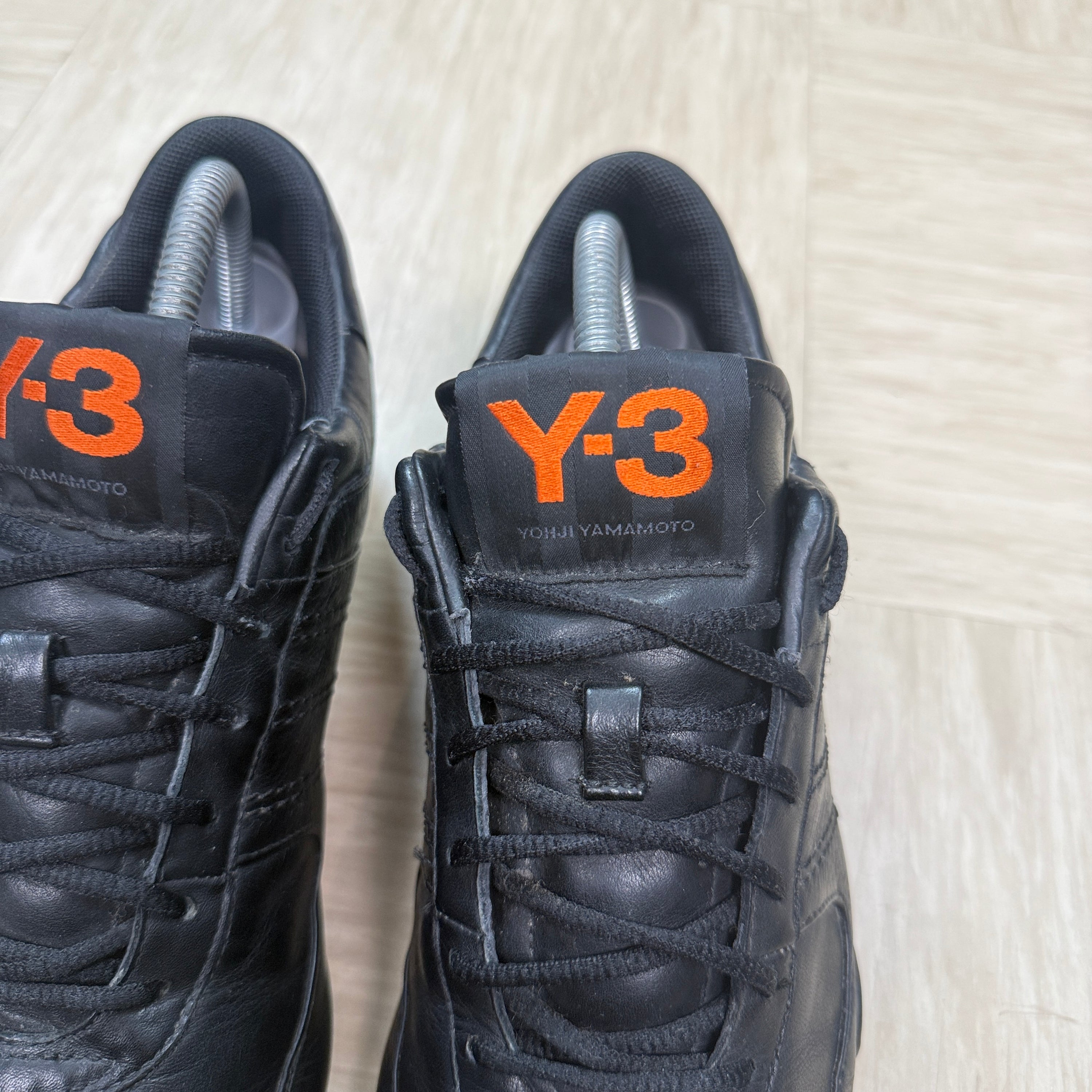 Adidas x yohji yamamoto 2006 leather lace up field trainers (UK7.5)