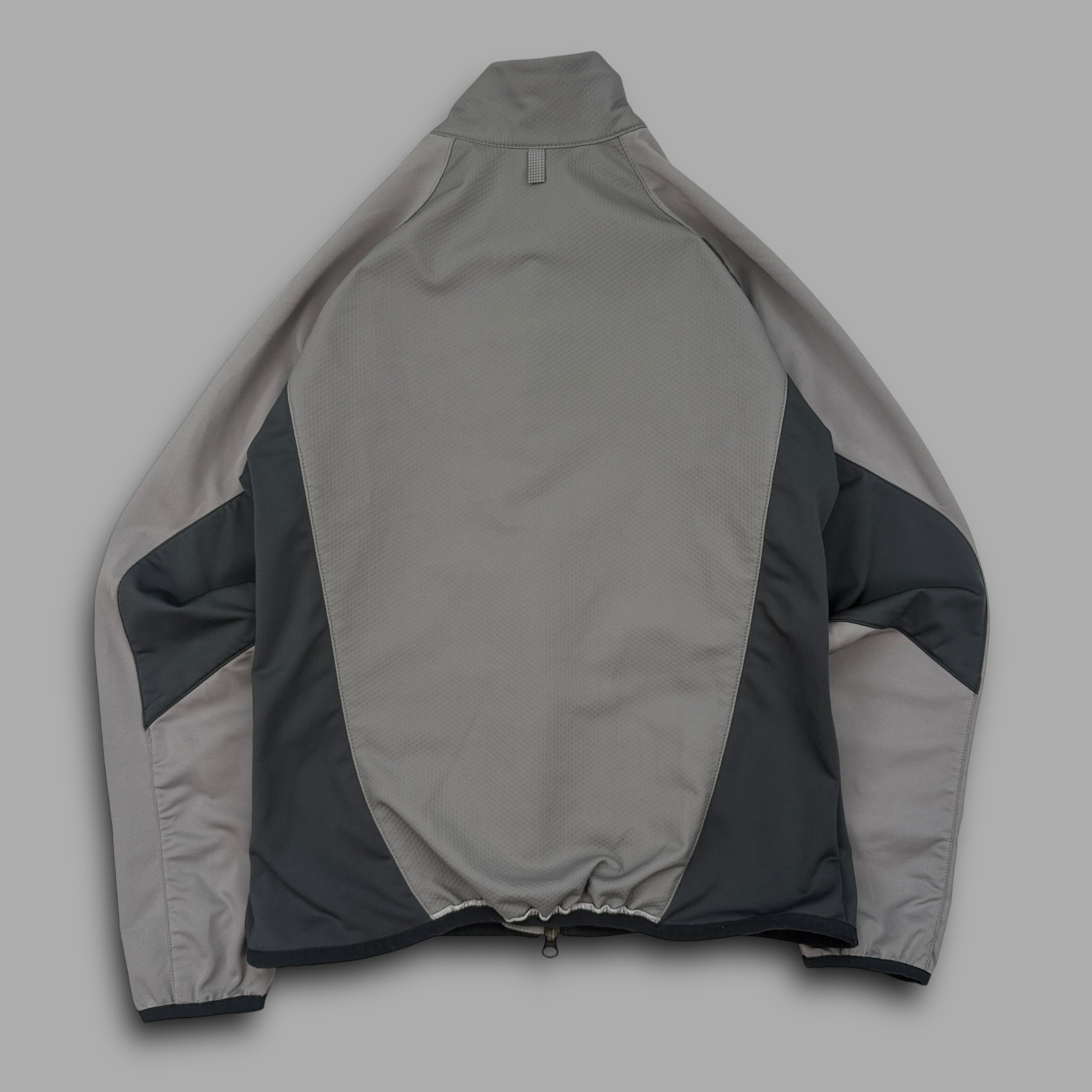 Nike sphere 2000's technical panelled zip-up softshell track jacket (XS)