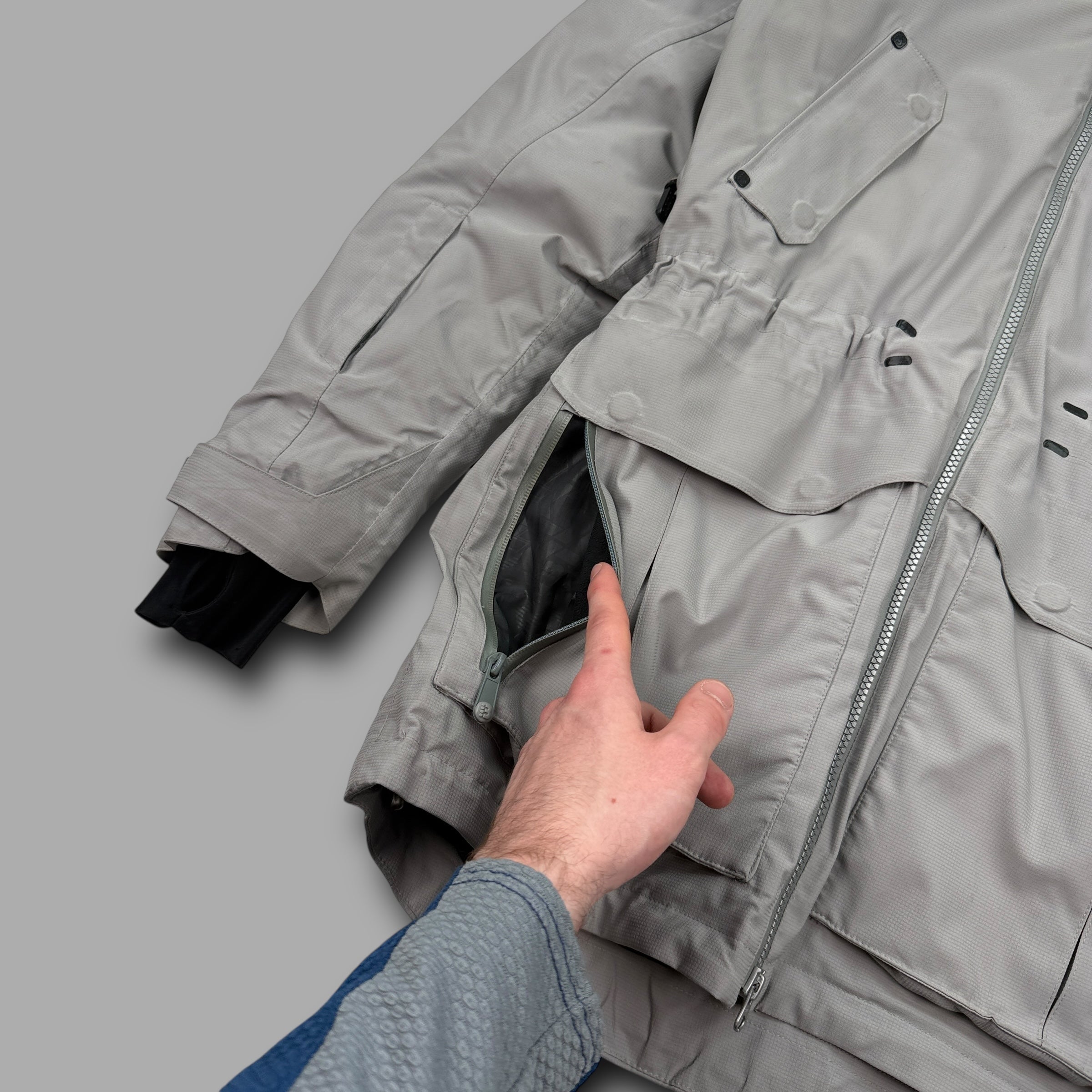 Bench 2000's technical 2in1 softshell multi-pocket parka jacket (S)