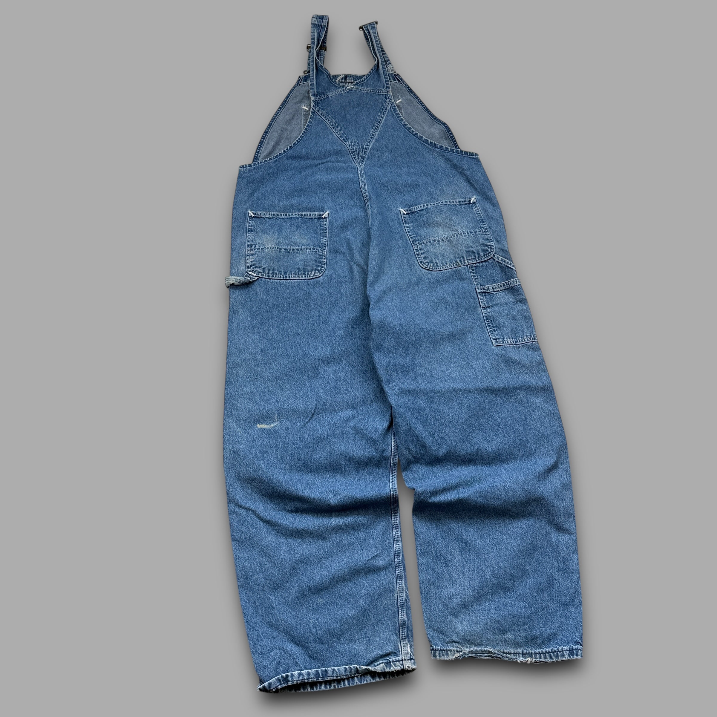 Carhartt 2000's pullover baggy denim dungarees (M)