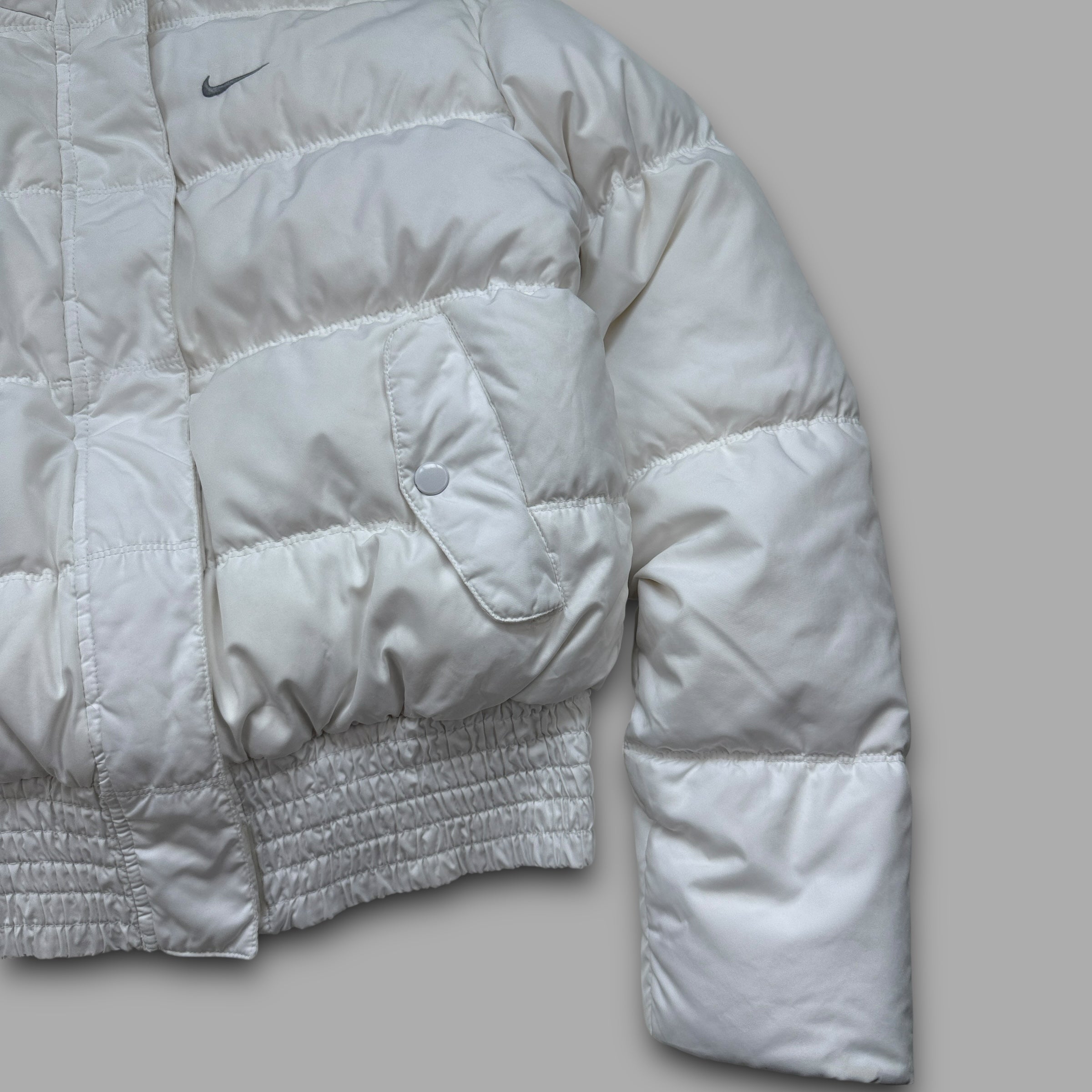 Nike 2000's technical downfilled cropped puffer jacket (S) wms