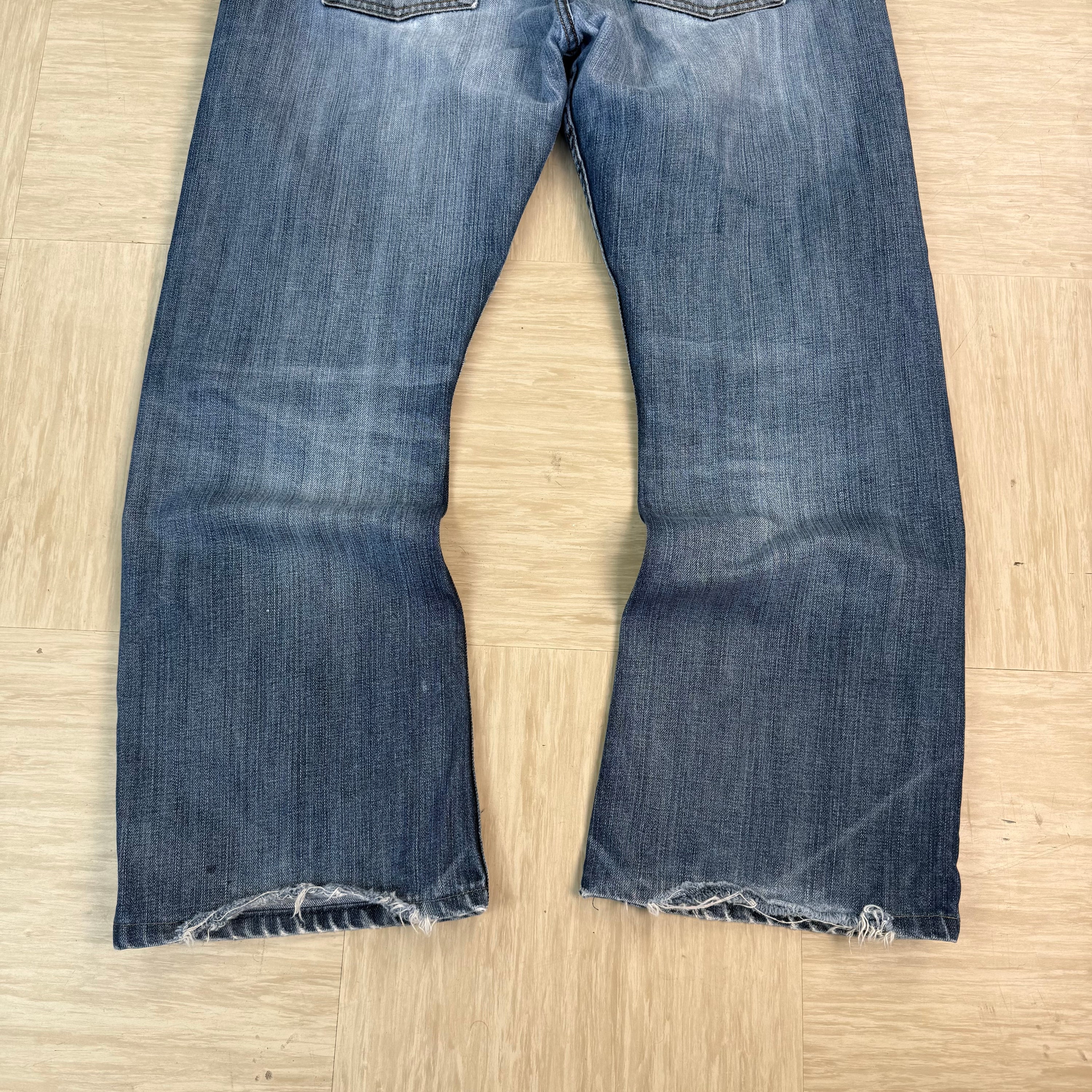 Levi's 512 2000's faded denim bootcut jeans (S)
