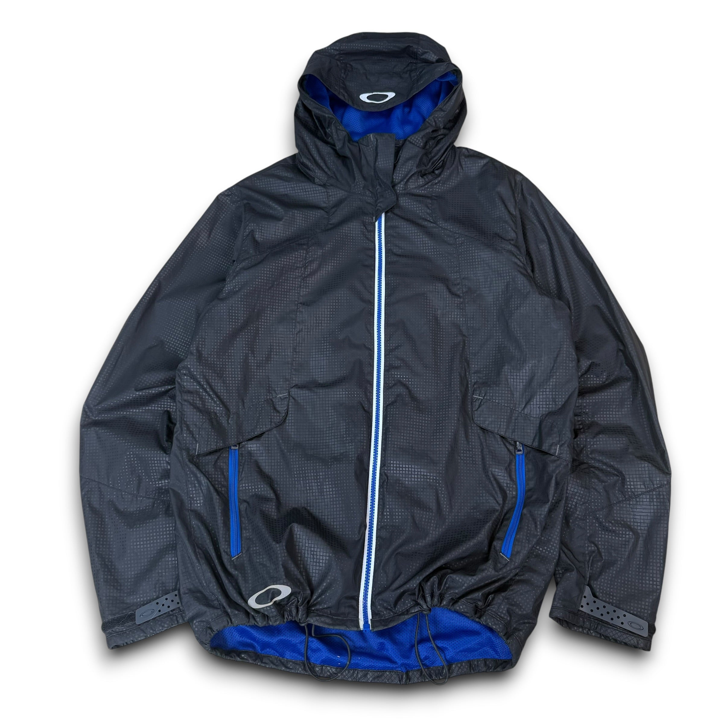 Oakley 2013 technical monogram zip up softshell windbreaker (M)