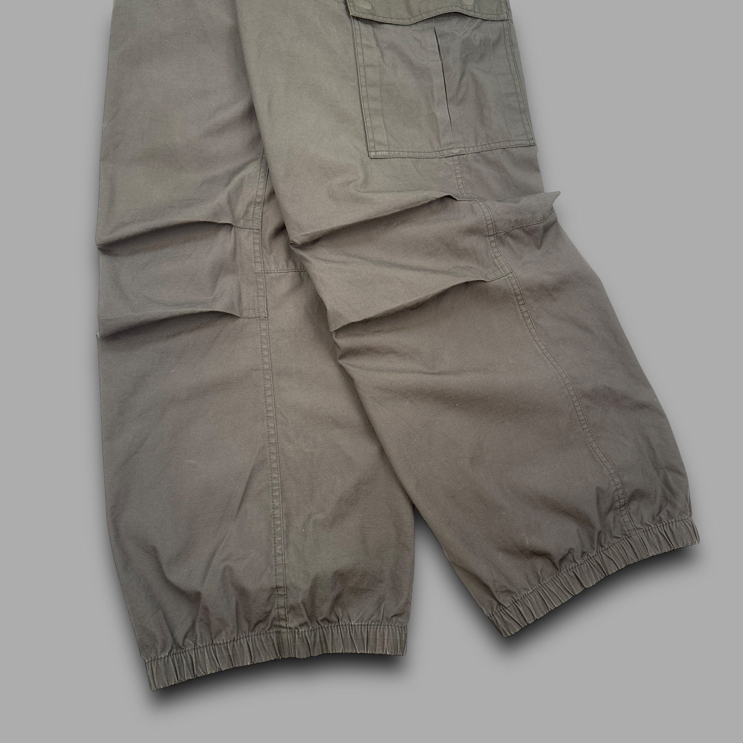 Nike 2000's technical combat parachute trousers (L)